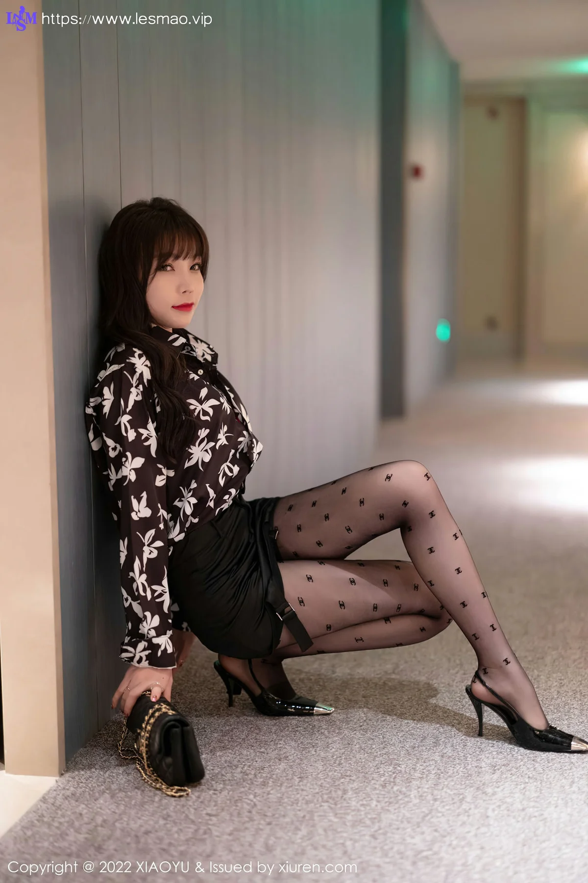 XIAOYU  语画界 Vol.693 诱人黑丝 芝芝Booty 私房写真22 - 13