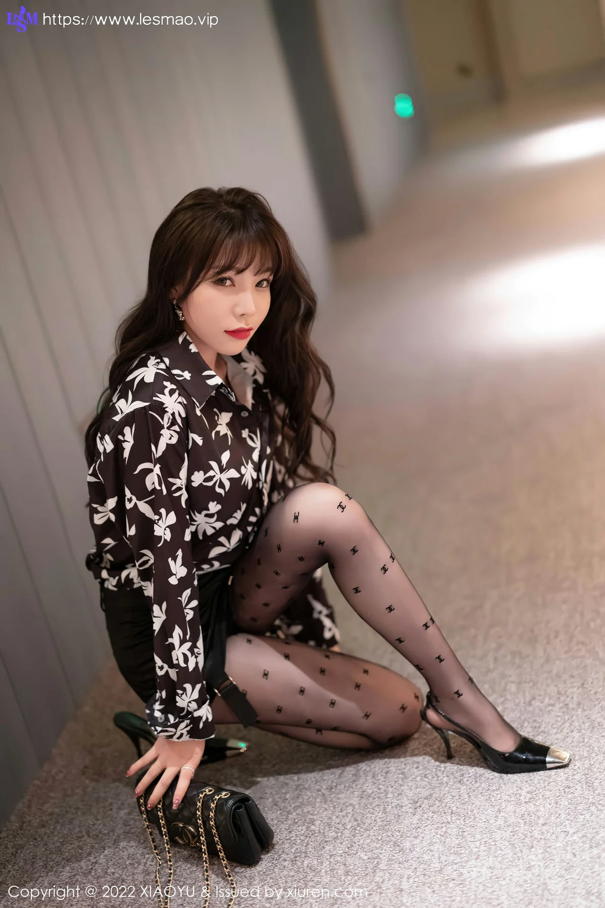 XIAOYU  语画界 Vol.693 诱人黑丝 芝芝Booty 私房写真22 - 15