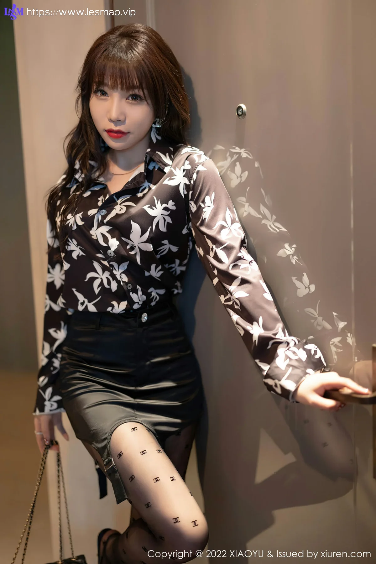 XIAOYU  语画界 Vol.693 诱人黑丝 芝芝Booty 私房写真22 - 17