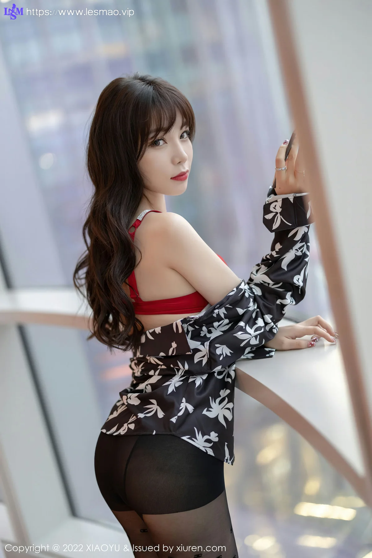 XIAOYU  语画界 Vol.693 诱人黑丝 芝芝Booty 私房写真22 - 54