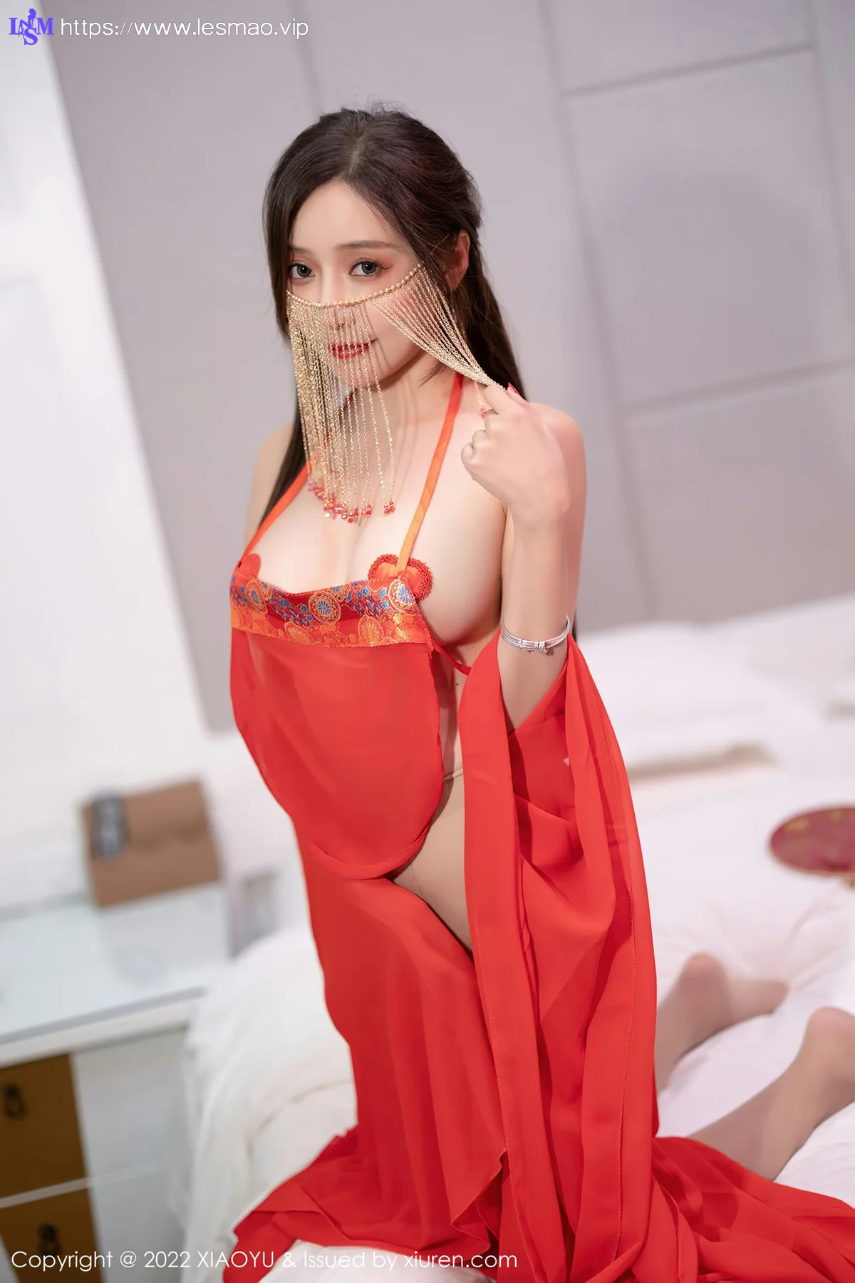 XIAOYU  语画界 Vol.708 古装肚兜湿身嬉戏 王馨瑶yanni 云南心愿旅拍111 - 49