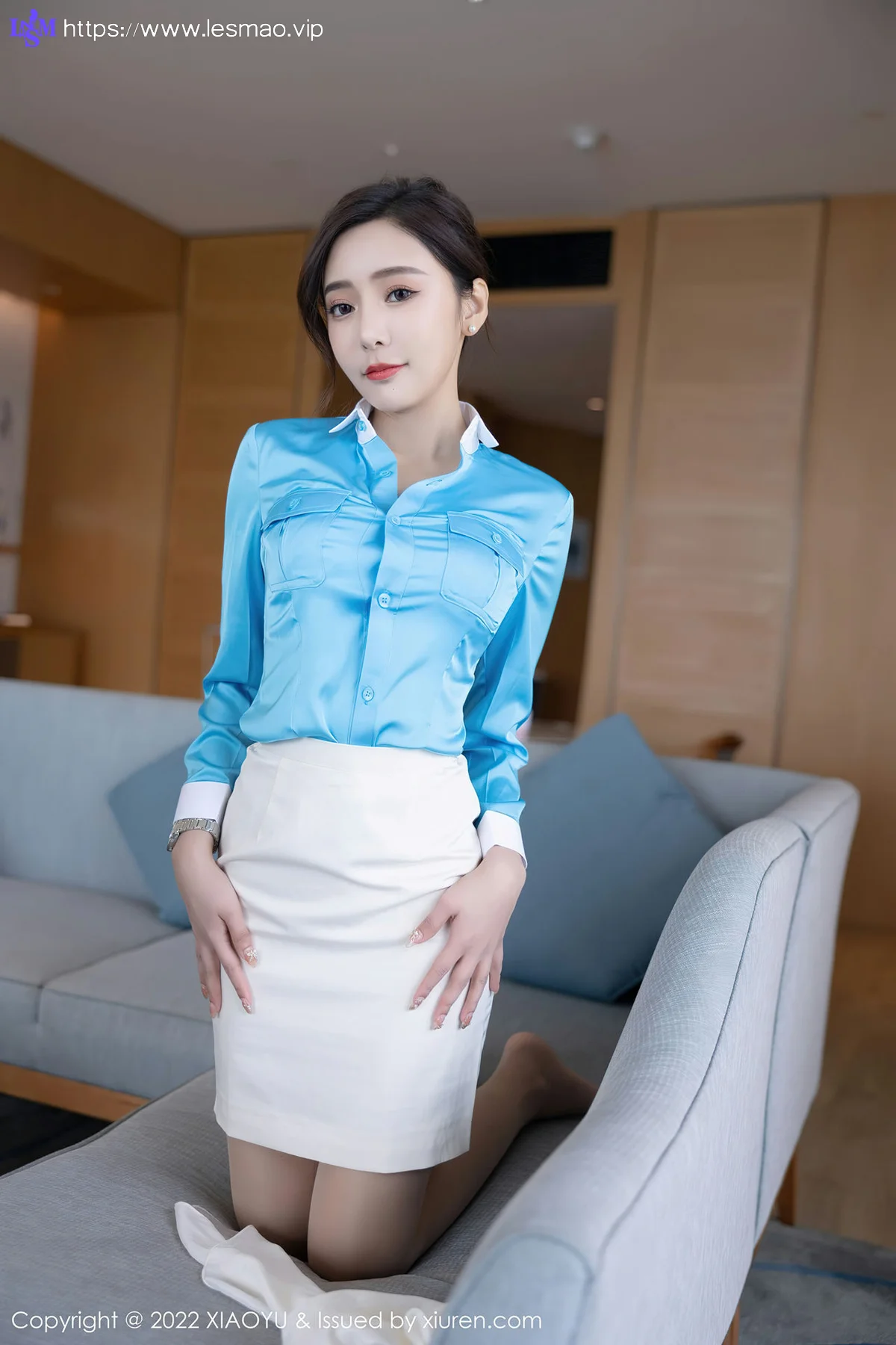 XIAOYU  语画界 Vol.710 白色短裙 王馨瑶yanni 惠州旅拍11 - 23