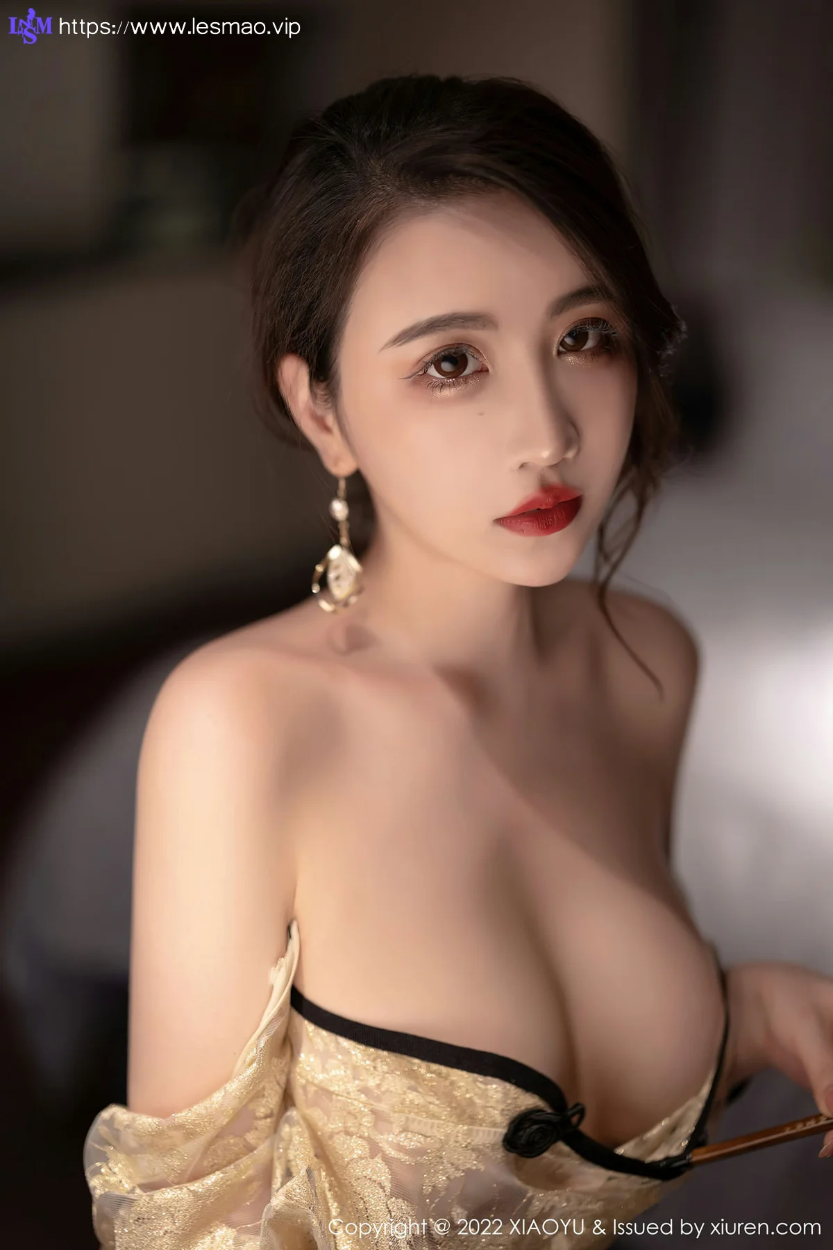 XIAOYU  语画界 Vol.712 轻透旗袍 绯月樱-Cherry 惠州旅拍33 - 44