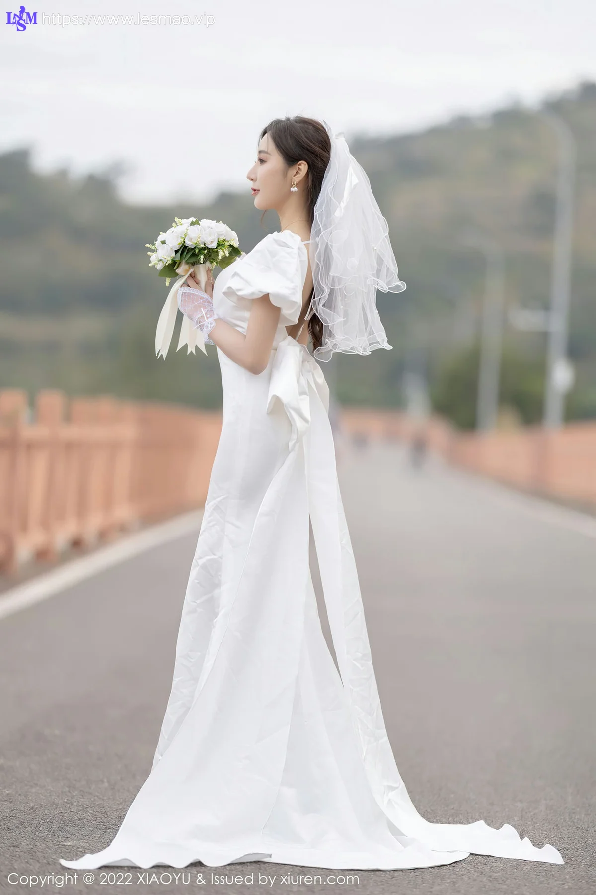 XIAOYU  语画界 Vol.733 白色婚纱礼裙 王馨瑶yanni 惠州旅拍11 - 11