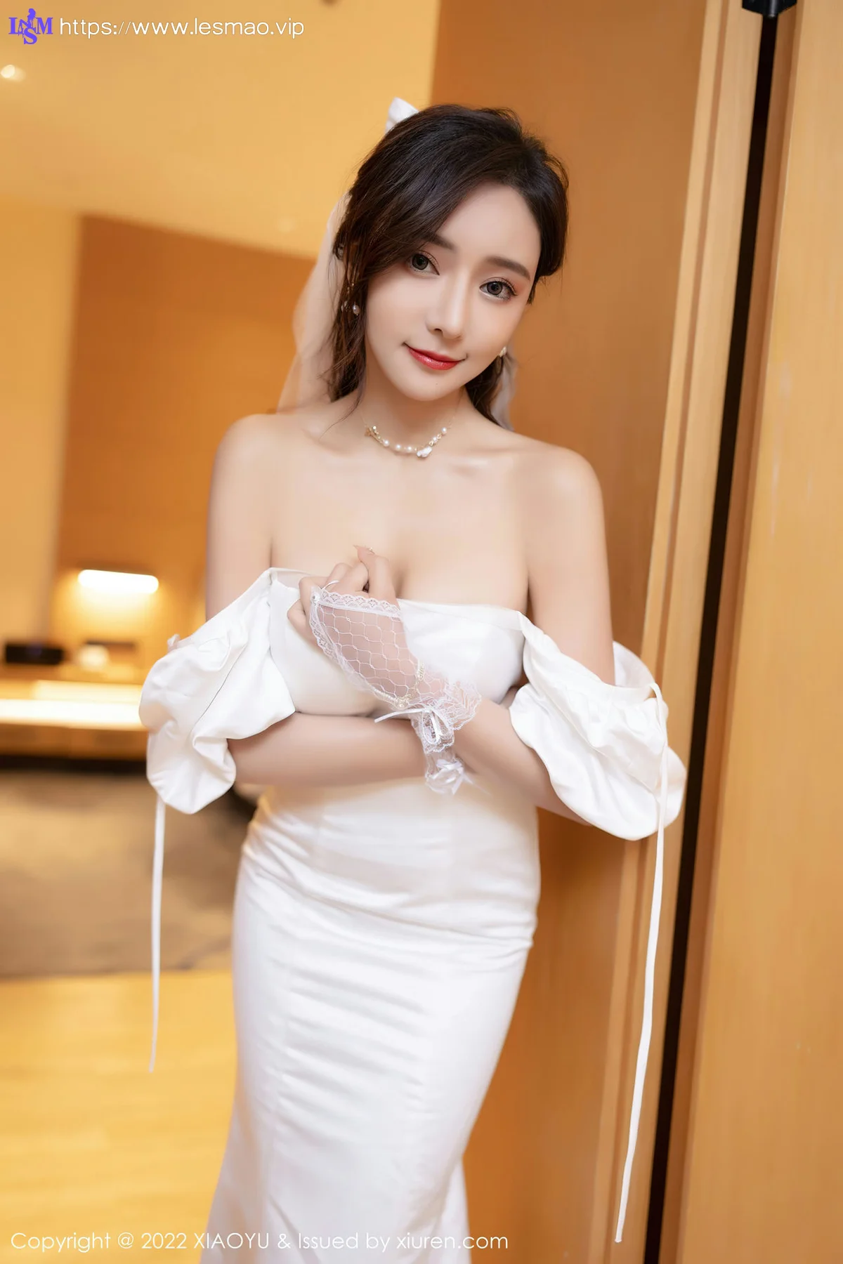 XIAOYU  语画界 Vol.733 白色婚纱礼裙 王馨瑶yanni 惠州旅拍11 - 20
