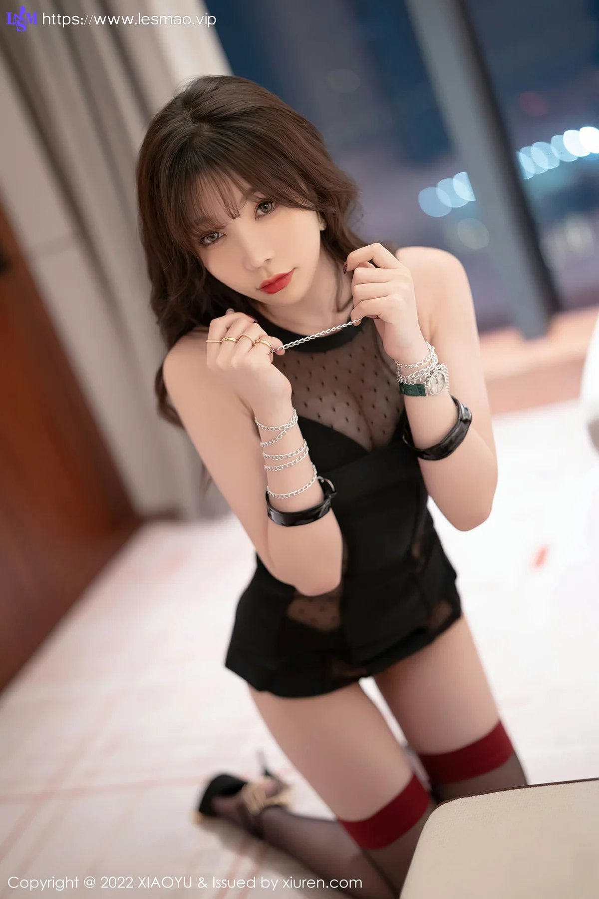 XIAOYU  语画界 Vol.735 轻透连衣短裙 芝芝Booty 惠州旅拍33 - 27