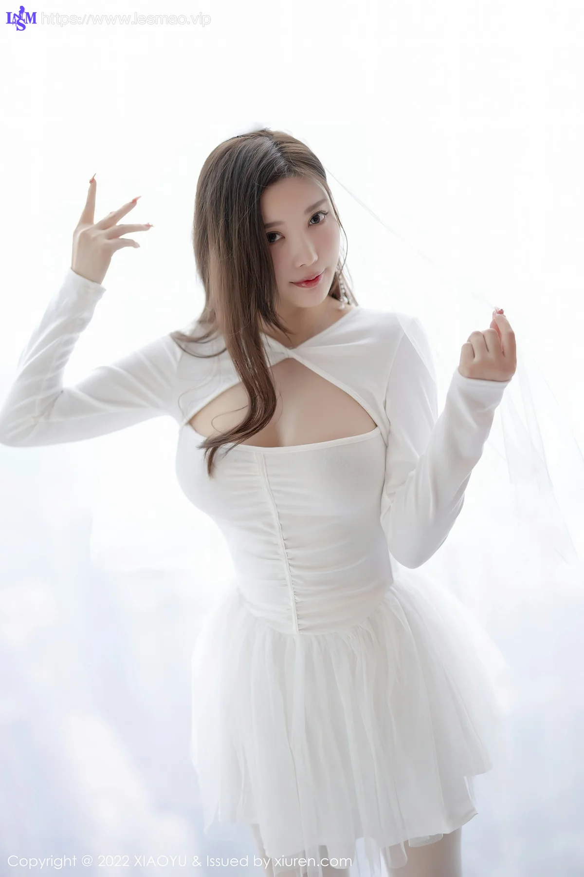 XIAOYU  语画界 Vol.739 白色婚纱 杨晨晨Yome 私房写真1 - 11