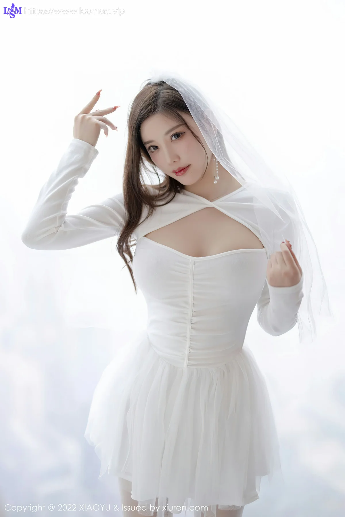 XIAOYU  语画界 Vol.739 白色婚纱 杨晨晨Yome 私房写真1 - 12