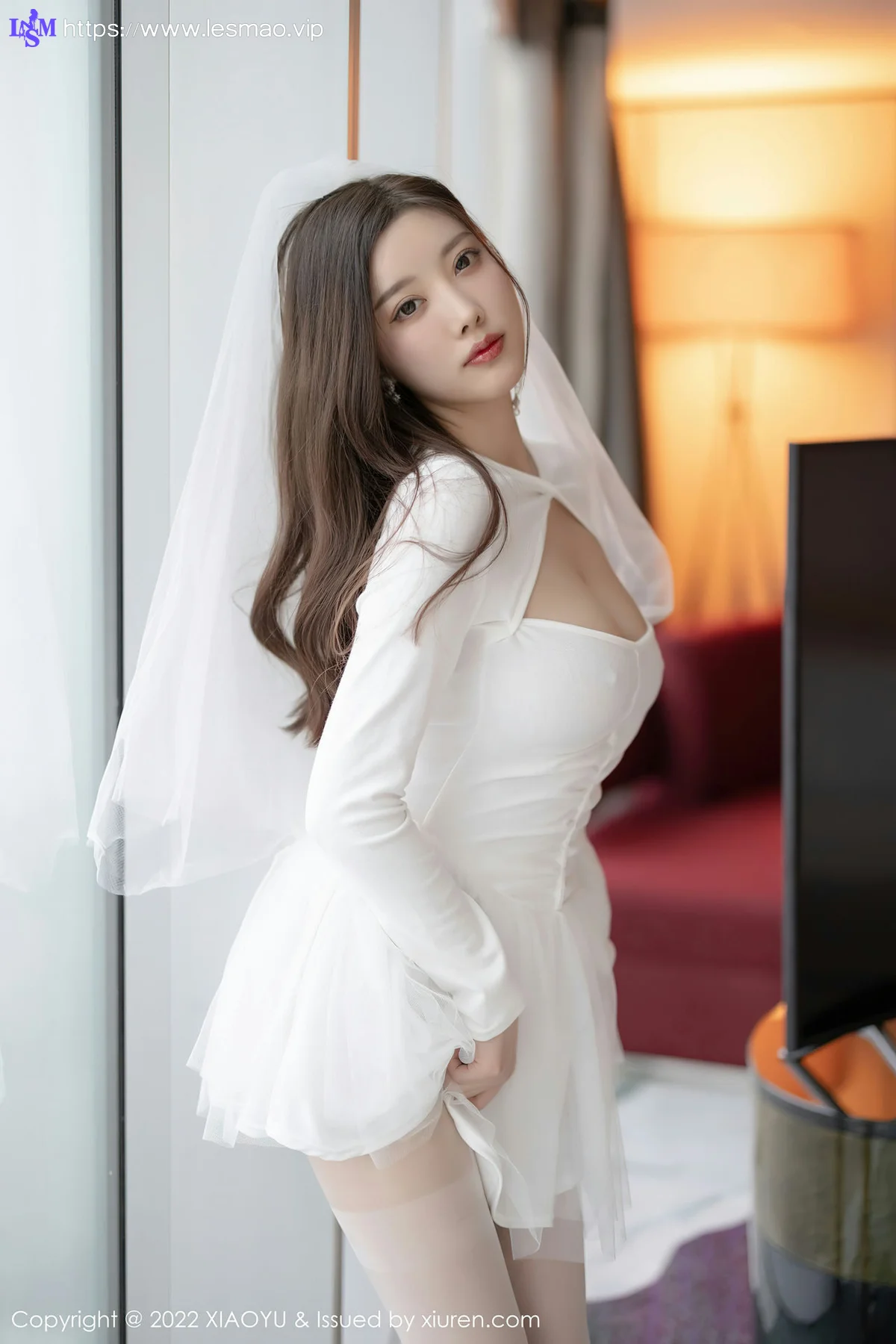 XIAOYU  语画界 Vol.739 白色婚纱 杨晨晨Yome 私房写真1 - 14