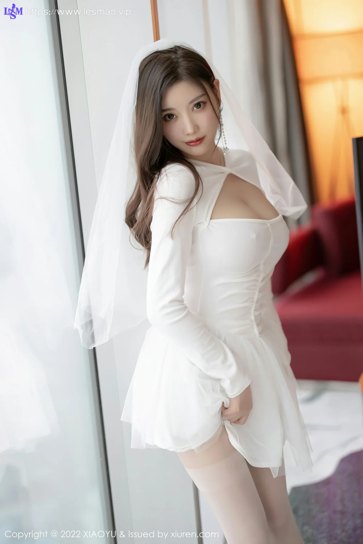 XIAOYU  语画界 Vol.739 白色婚纱 杨晨晨Yome 私房写真1 - 15