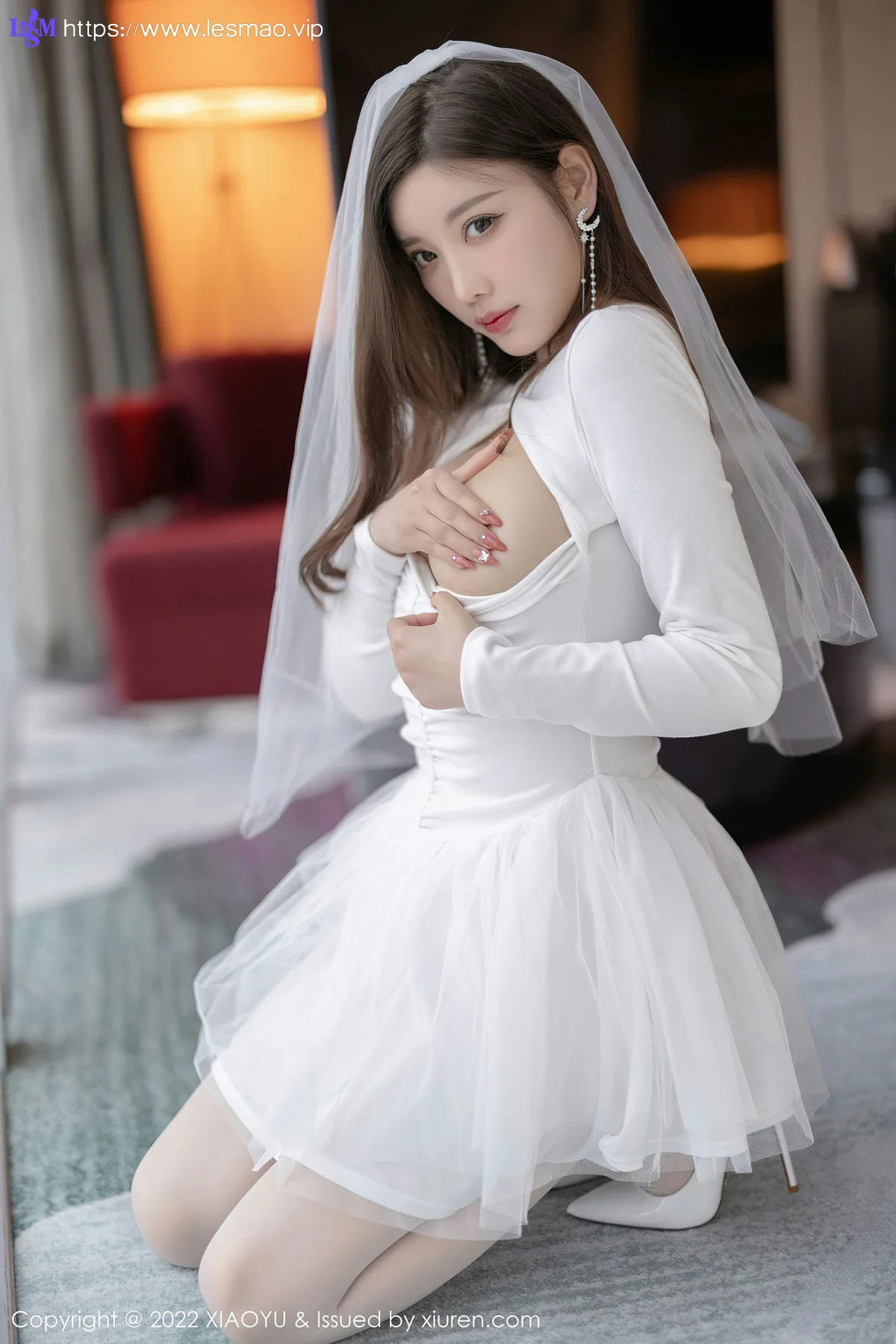XIAOYU  语画界 Vol.739 白色婚纱 杨晨晨Yome 私房写真1 - 38