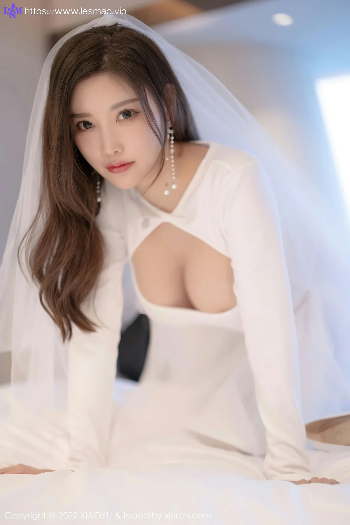 XIAOYU  语画界 Vol.739 白色婚纱 杨晨晨Yome 私房写真1 - 49