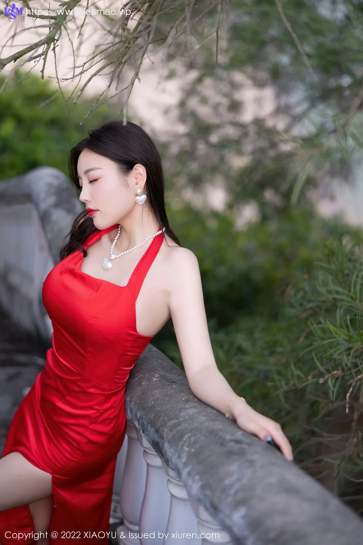 XIAOYU  语画界 Vol.745 红色蕾丝内衣 杨晨晨Yome 丽江心愿旅拍22 - 21