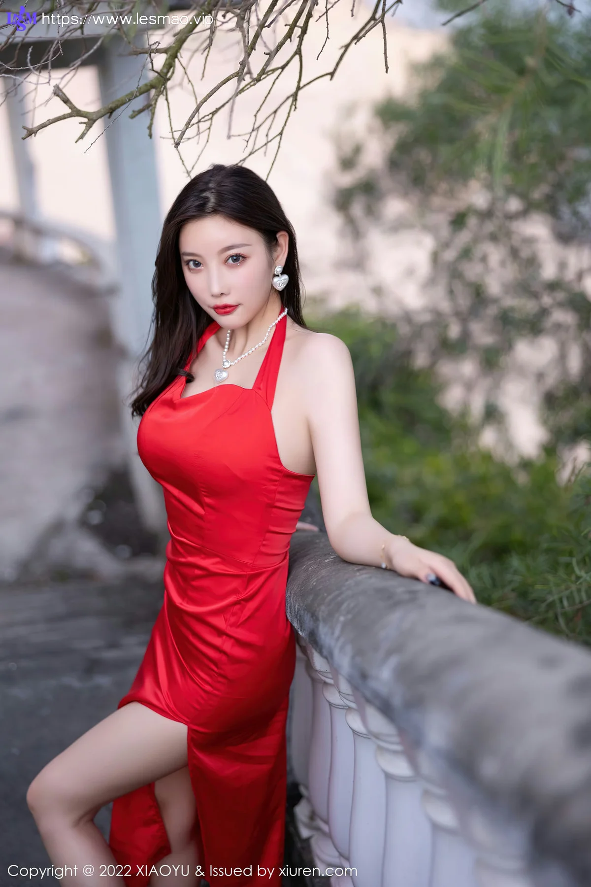 XIAOYU  语画界 Vol.745 红色蕾丝内衣 杨晨晨Yome 丽江心愿旅拍22 - 22