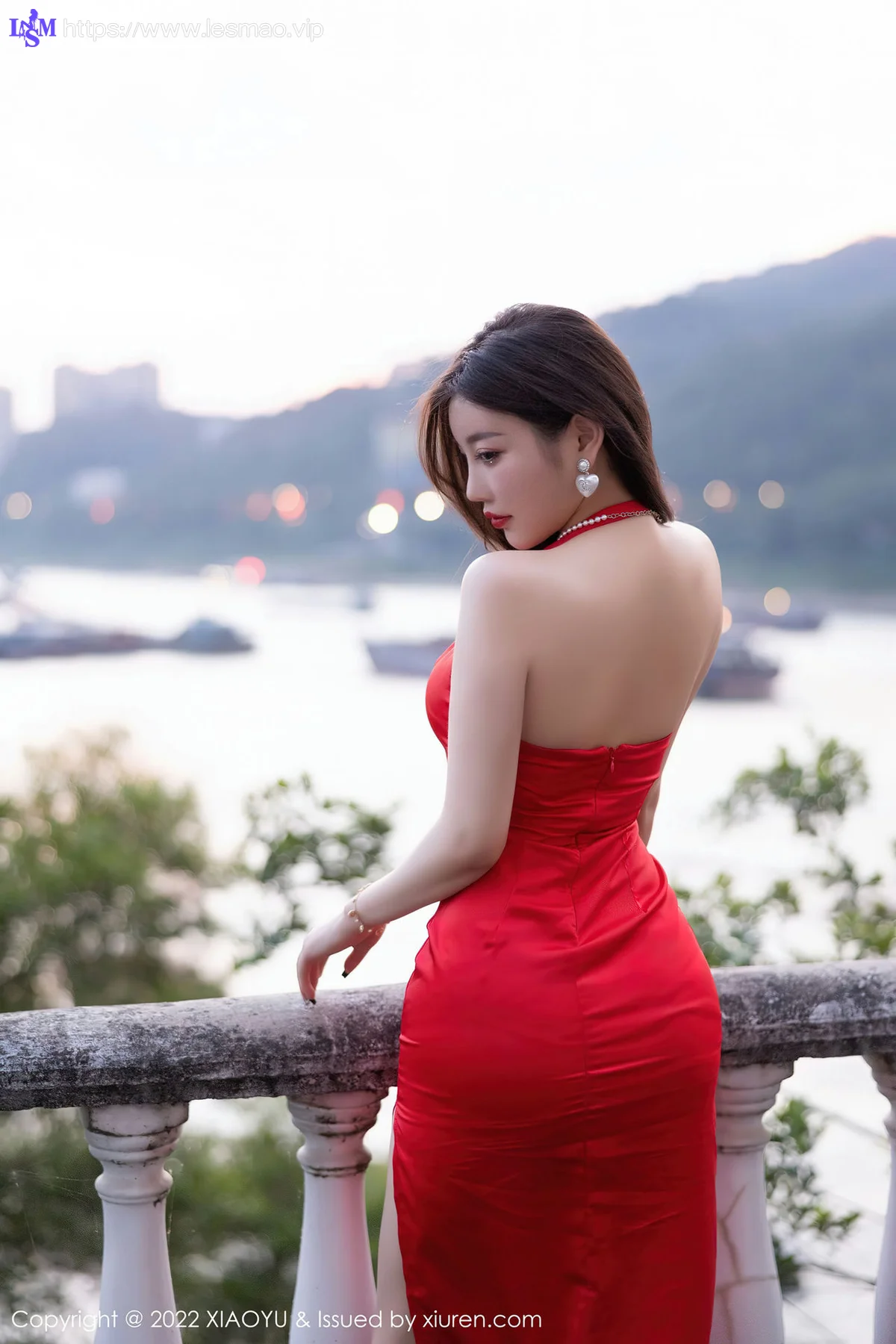 XIAOYU  语画界 Vol.745 红色蕾丝内衣 杨晨晨Yome 丽江心愿旅拍22 - 23
