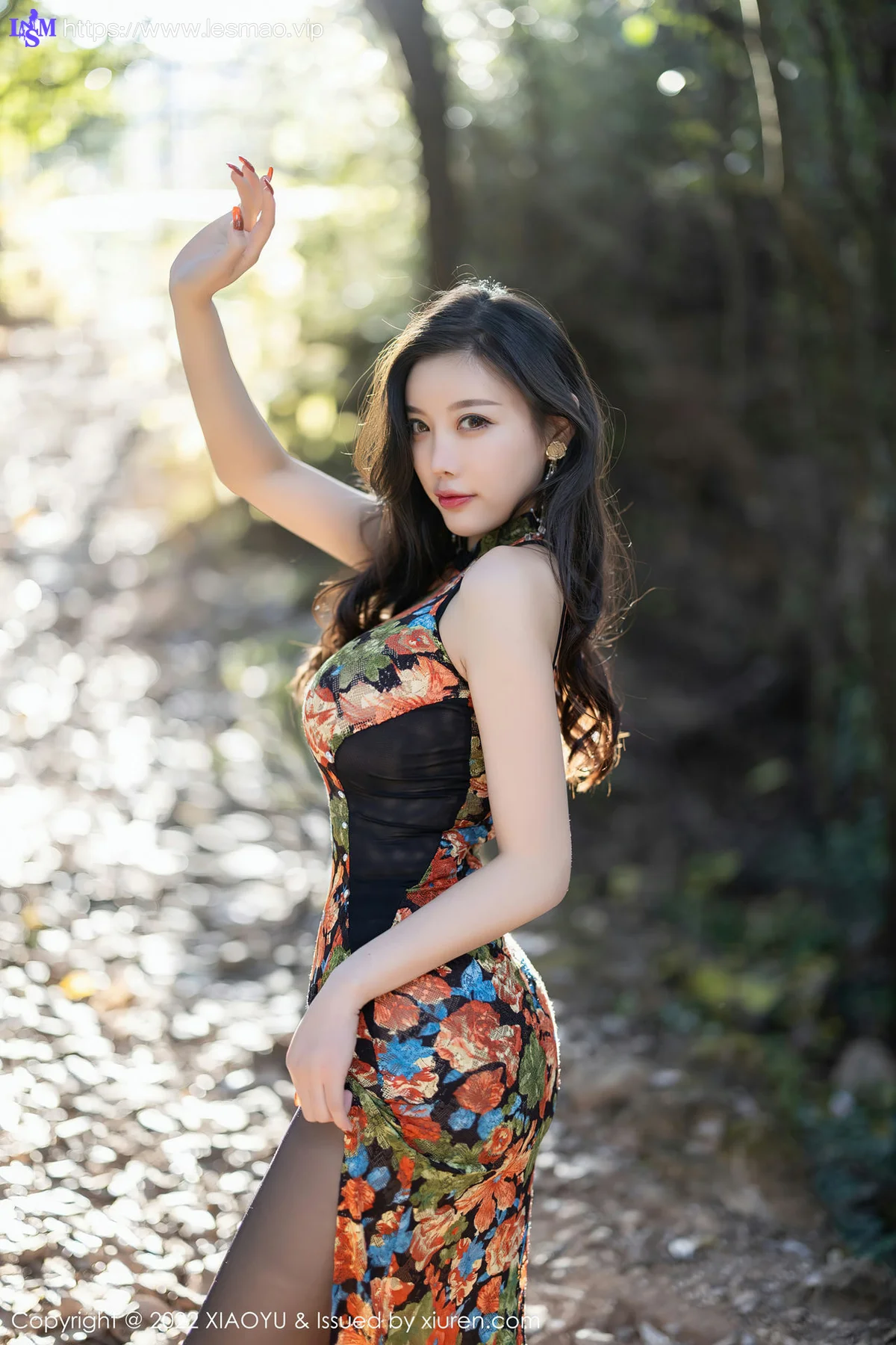 XIAOYU  语画界 Vol.750 花色旗袍 杨晨晨Yome 丽江心愿旅拍11 - 19