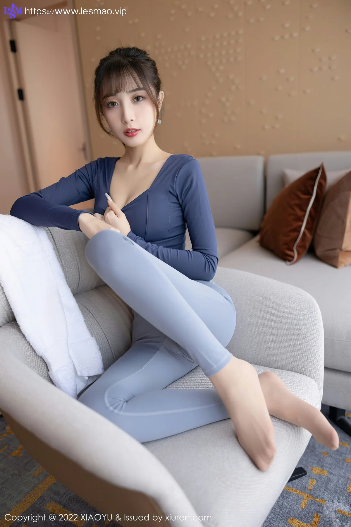 XIAOYU  语画界 Vol.755 深色运动裤 林星阑 - 23