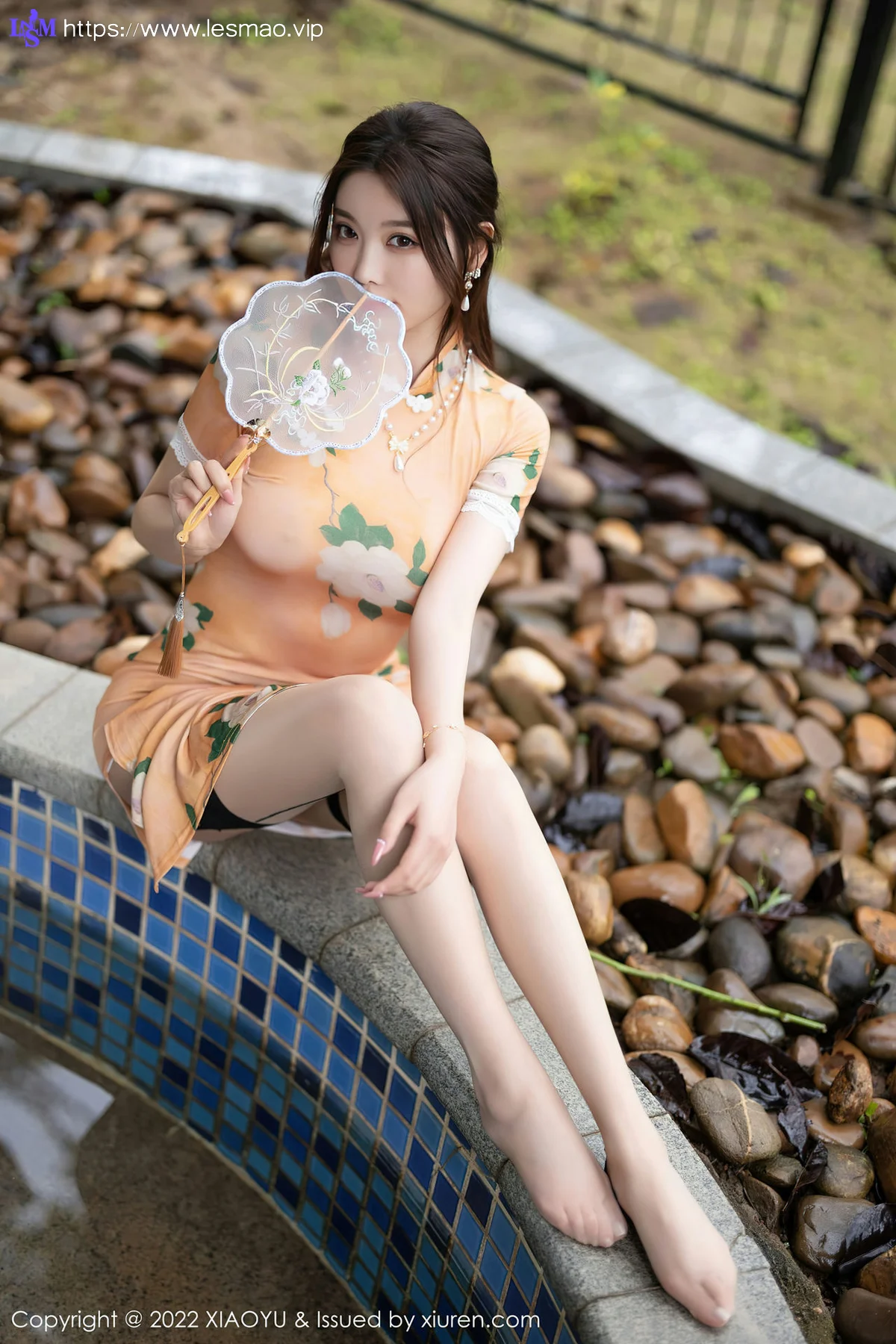 XIAOYU  语画界 Vol.782 短款旗袍 杨晨晨Yome 惠州旅拍111 - 32