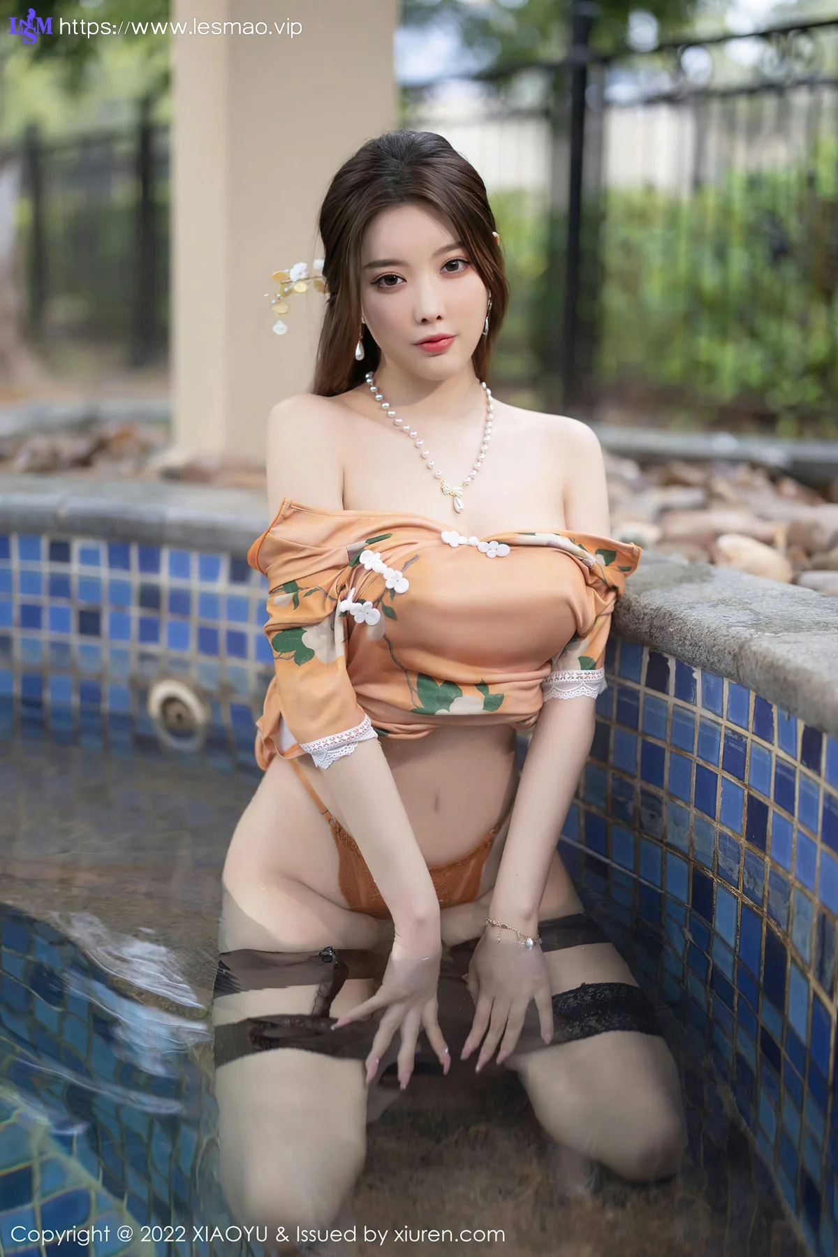 XIAOYU  语画界 Vol.782 短款旗袍 杨晨晨Yome 惠州旅拍111 - 54