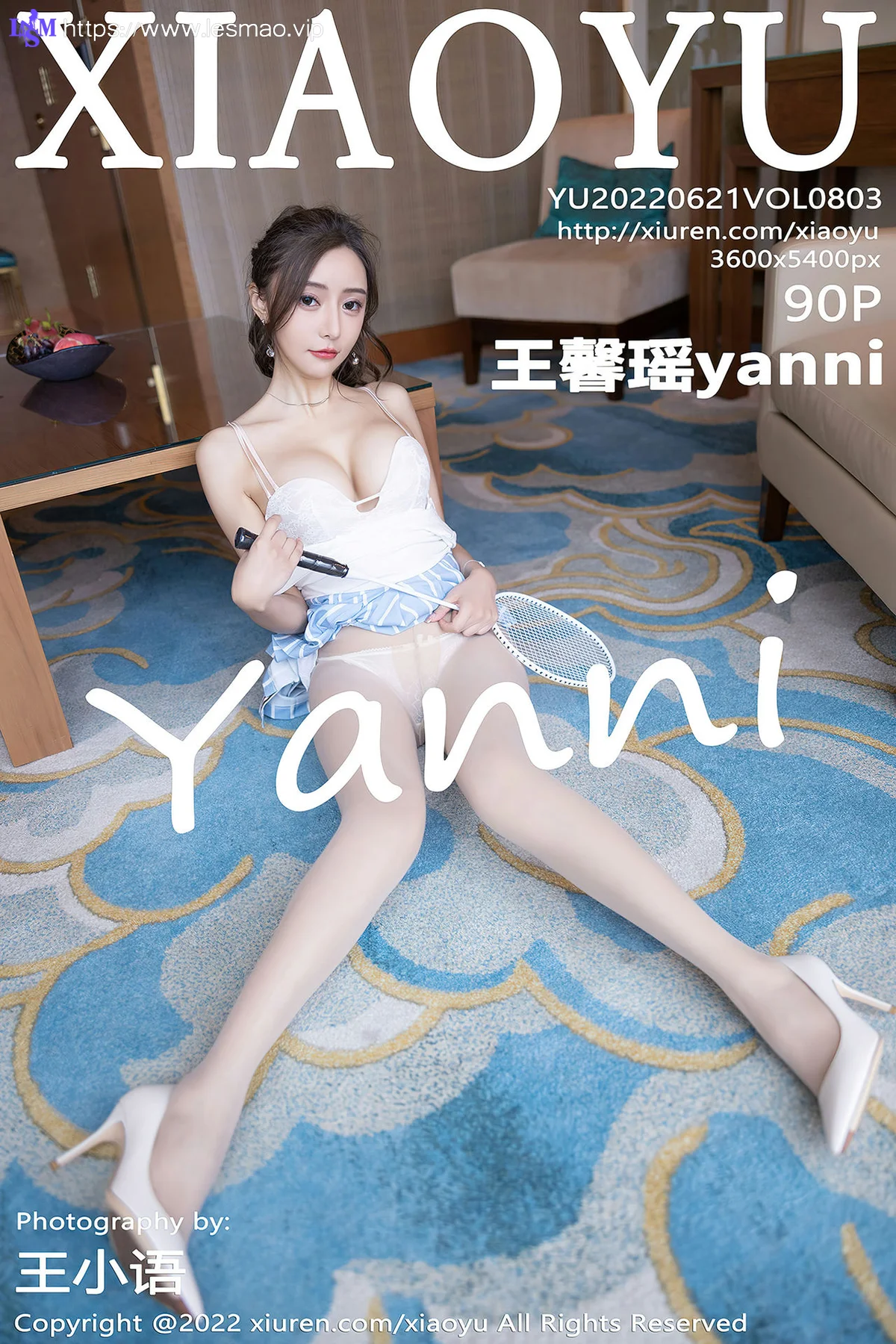 XIAOYU  语画界 Vol.803  白色蕾丝内衣 王馨瑶yanni 性感写真111 - 91