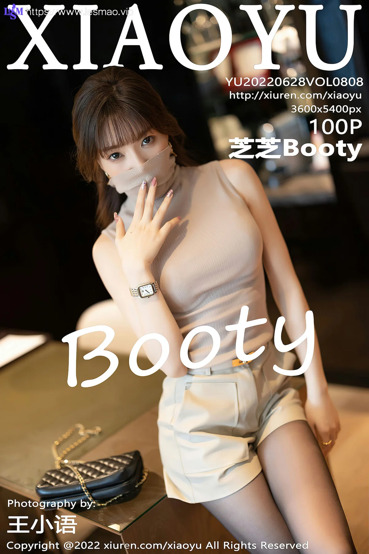 XIAOYU  语画界 Vol.808  美腿翘臀 芝芝Booty 性感写真22 - 101