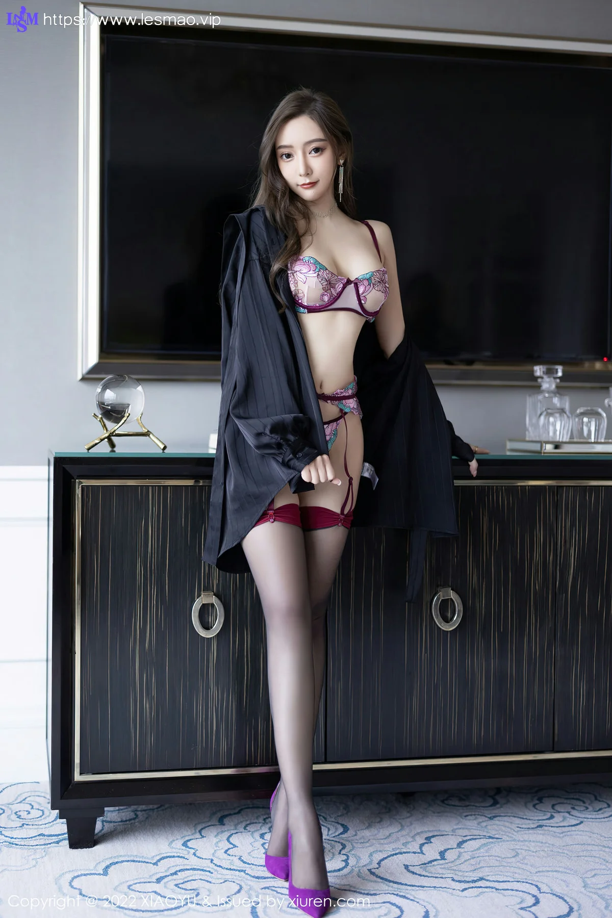 XIAOYU  语画界 Vol.820  魅惑黑丝 王馨瑶yanni 性感写真 - 12