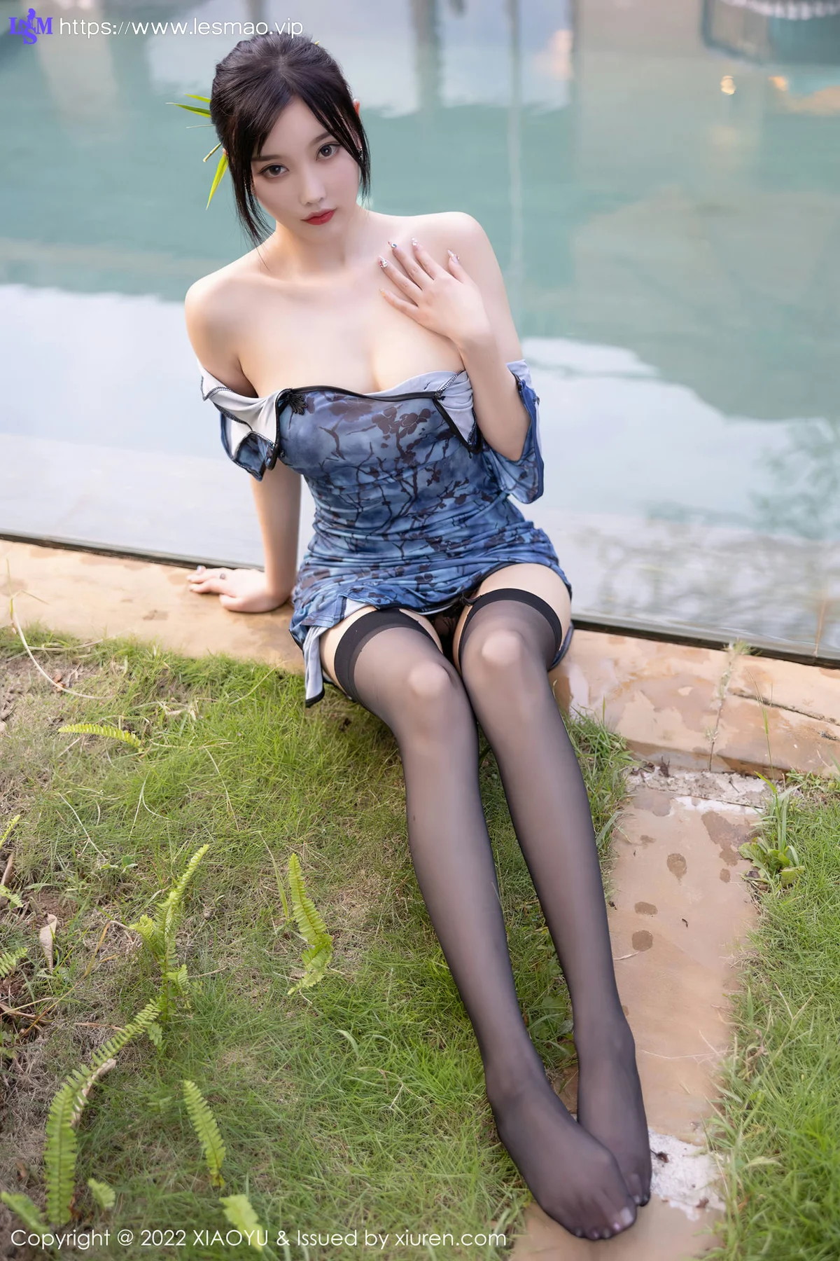 XIAOYU  语画界 Vol.826  灰色旗袍 杨晨晨Yome 青海-海南心愿旅拍真 - 62