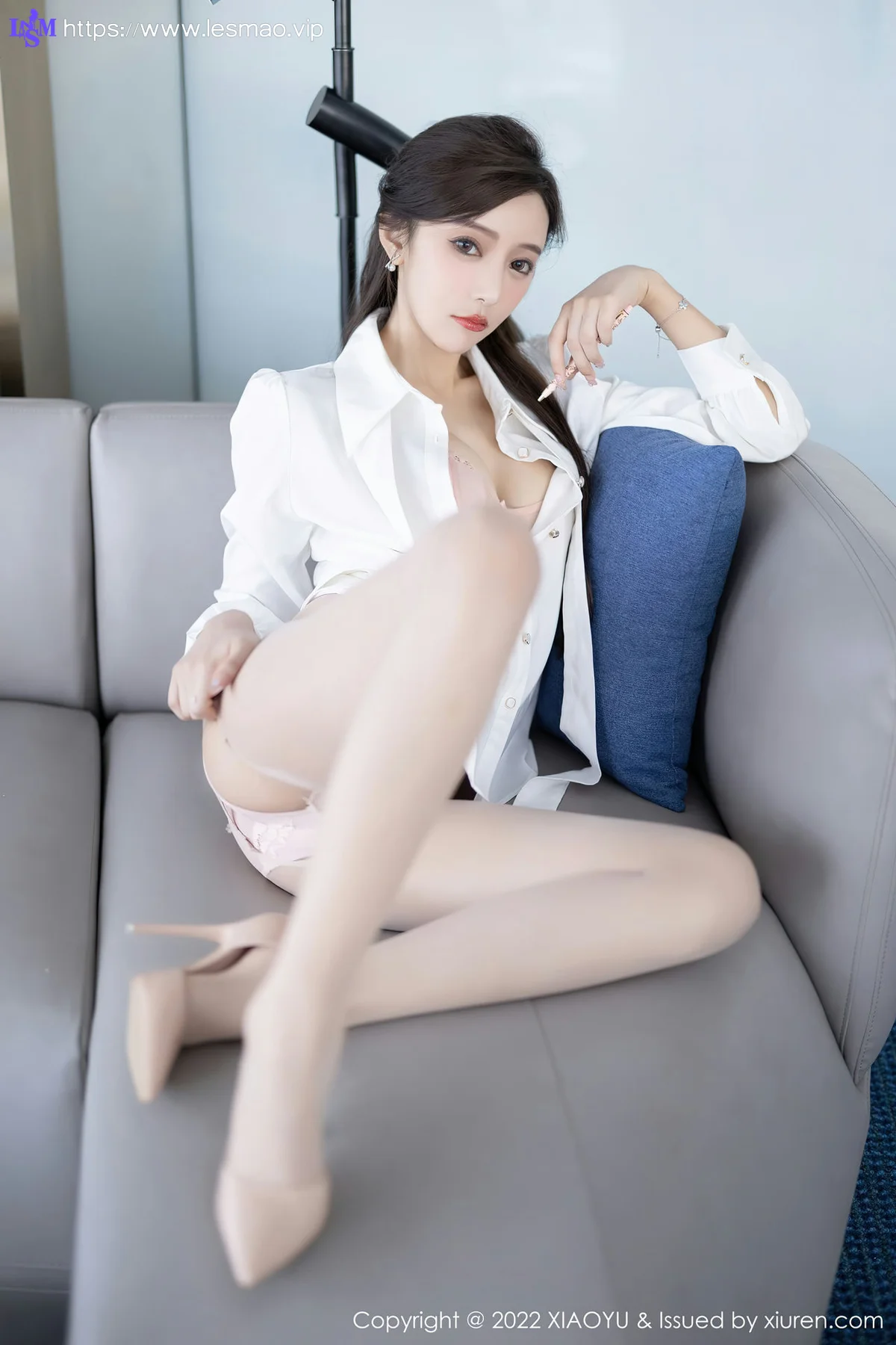 XIAOYU  语画界 Vol.852 粉色内衣 王馨瑶yanni 性感写真 - 49