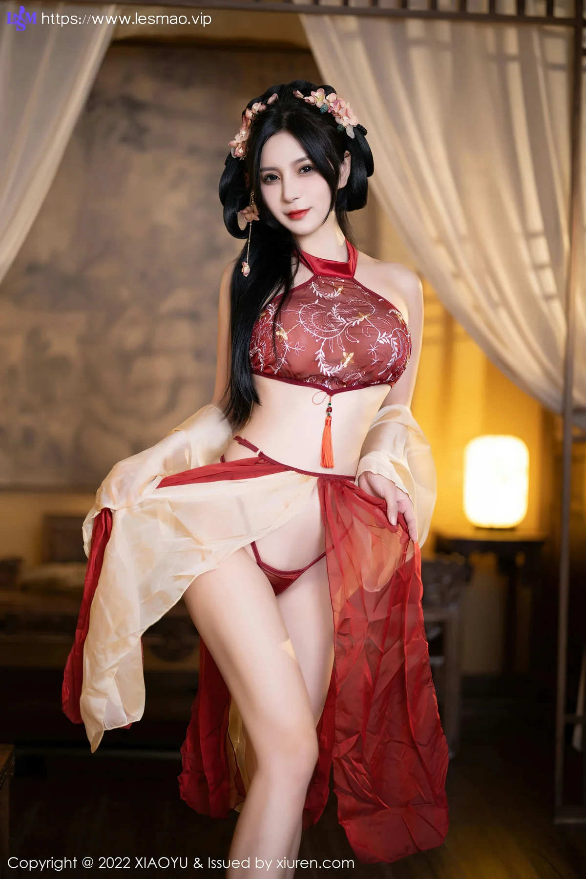 XIAOYU  语画界 Vol.858  小蛮妖Yummy 丝绸古装杭州旅拍 - 15