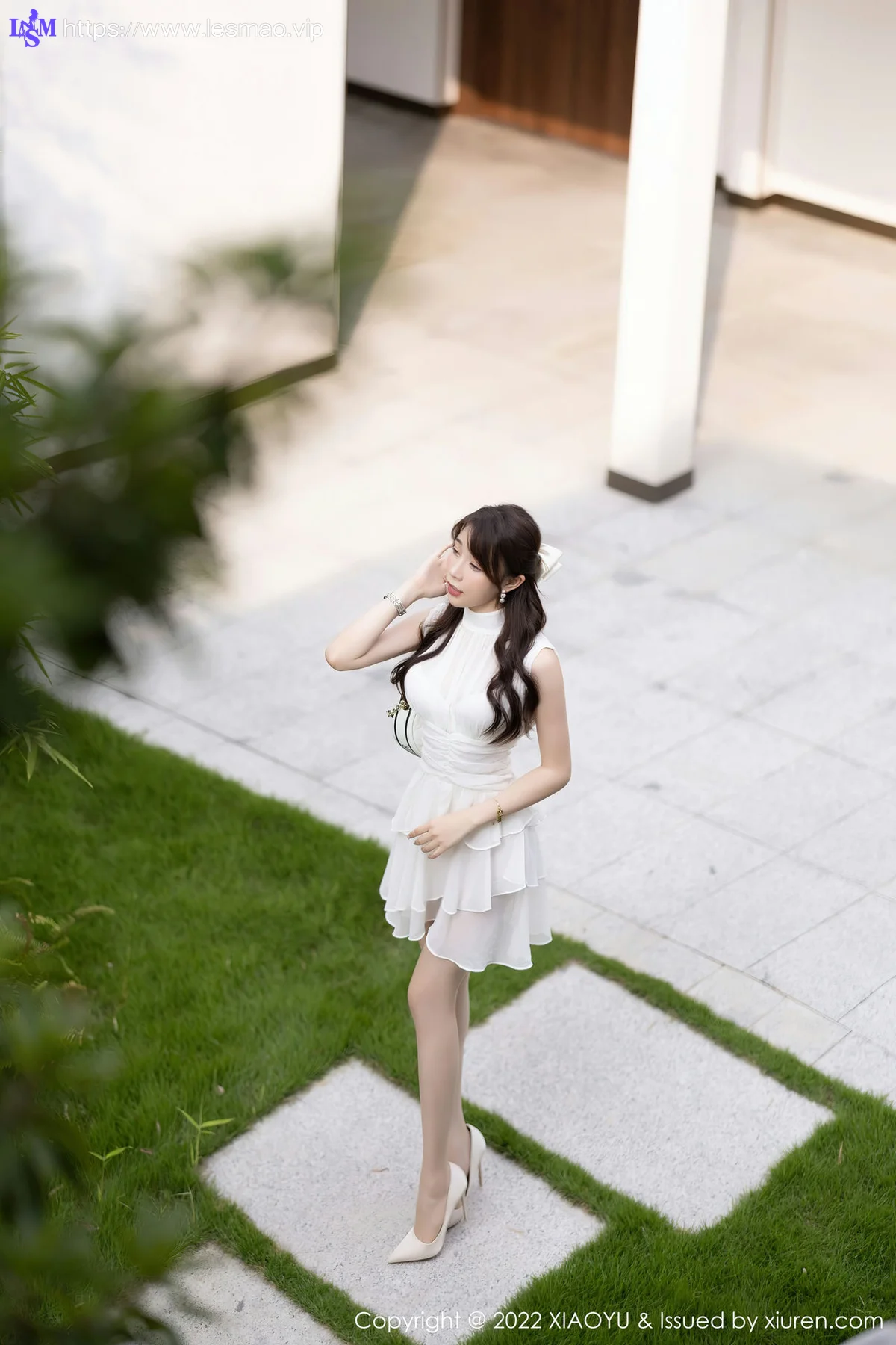 XIAOYU  语画界 Vol.859  徐莉芝Booty白色内衣性感私房3 - 1