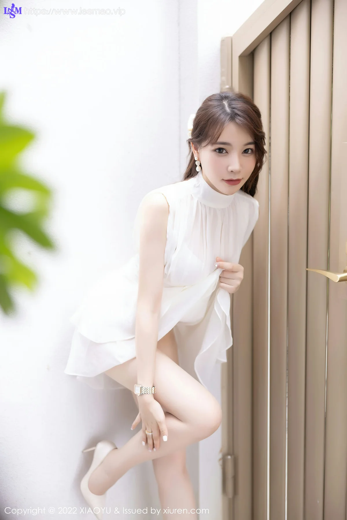 XIAOYU  语画界 Vol.859  徐莉芝Booty白色内衣性感私房3 - 15