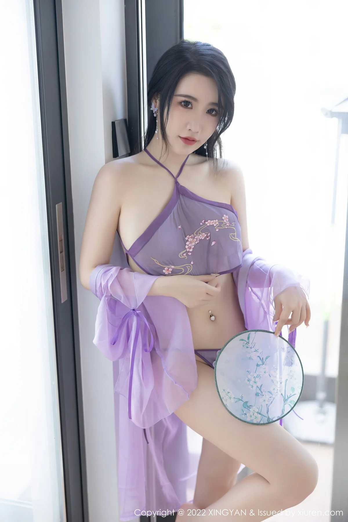 XIAOYU  语画界 Vol.860 Cherry樱桃酱紫色轻透薄纱旅拍 - 37