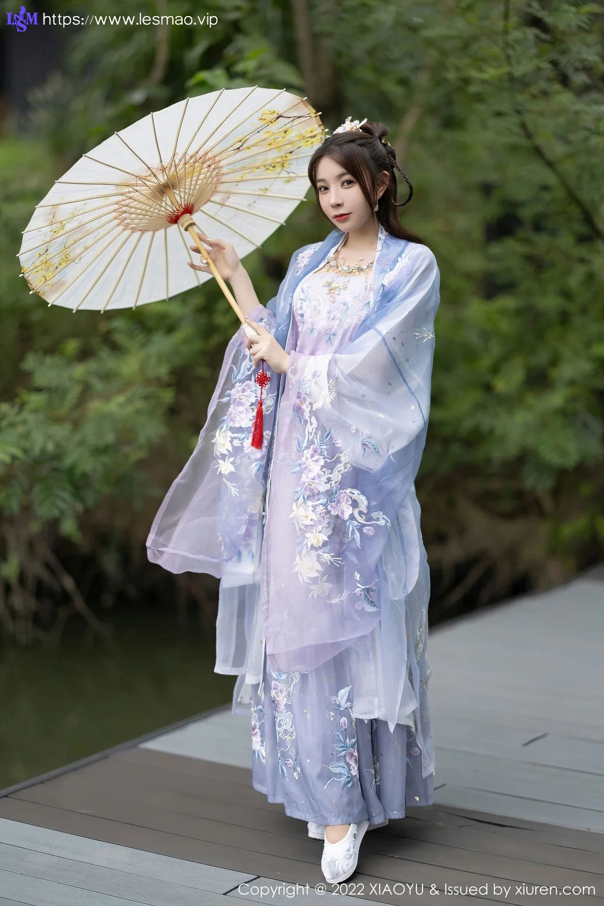 XIAOYU  语画界 Vol.866  徐莉芝Booty 浅紫色古装杭州旅拍11 - 4