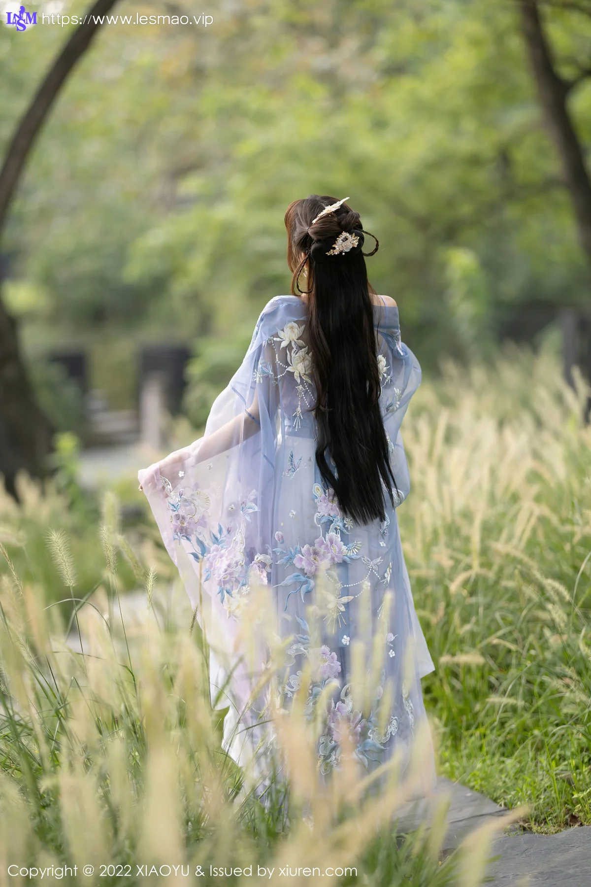 XIAOYU  语画界 Vol.866  徐莉芝Booty 浅紫色古装杭州旅拍11 - 16
