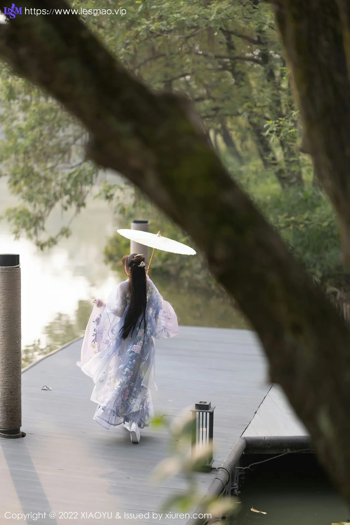 XIAOYU  语画界 Vol.866  徐莉芝Booty 浅紫色古装杭州旅拍11 - 20