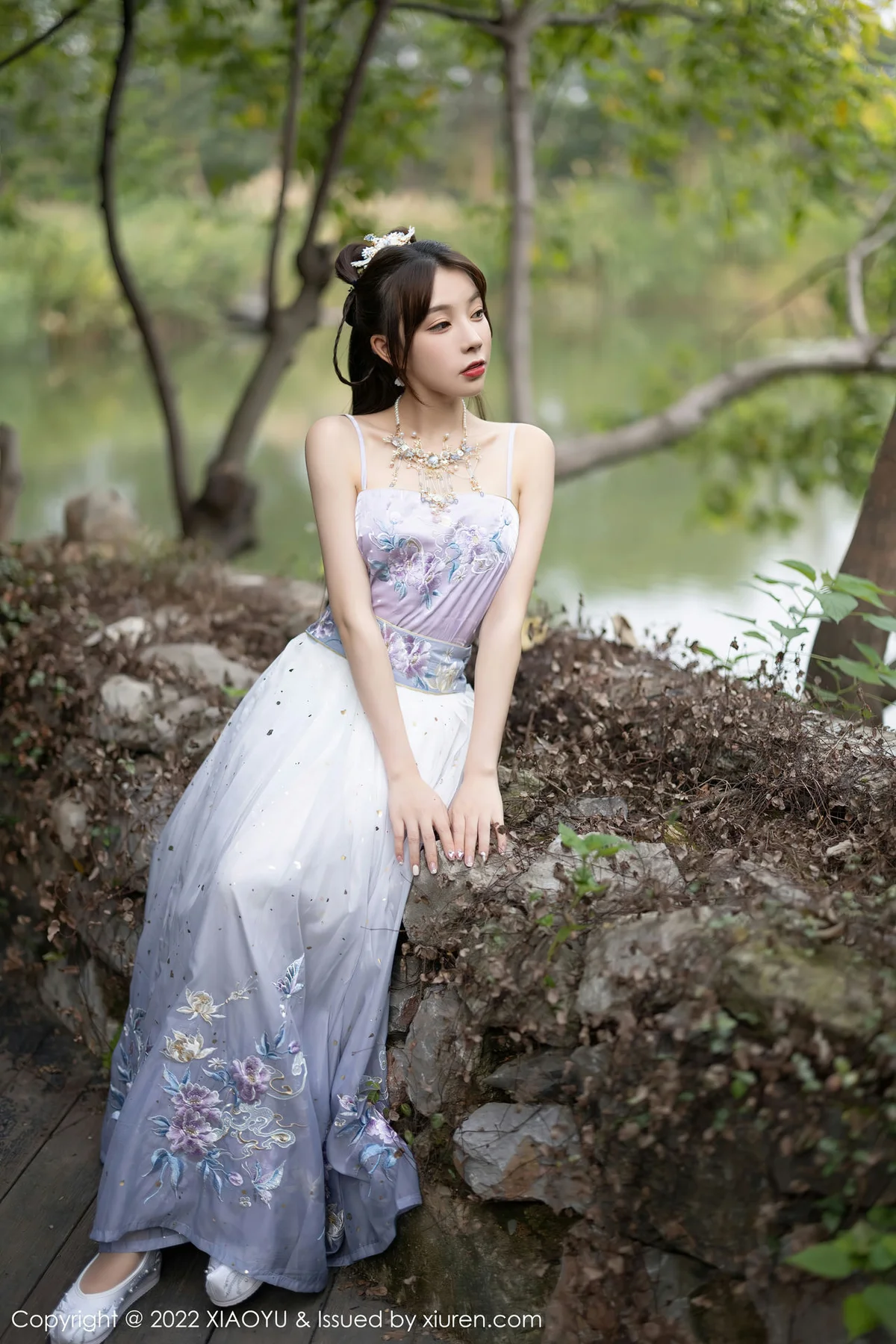 XIAOYU  语画界 Vol.866  徐莉芝Booty 浅紫色古装杭州旅拍11 - 21