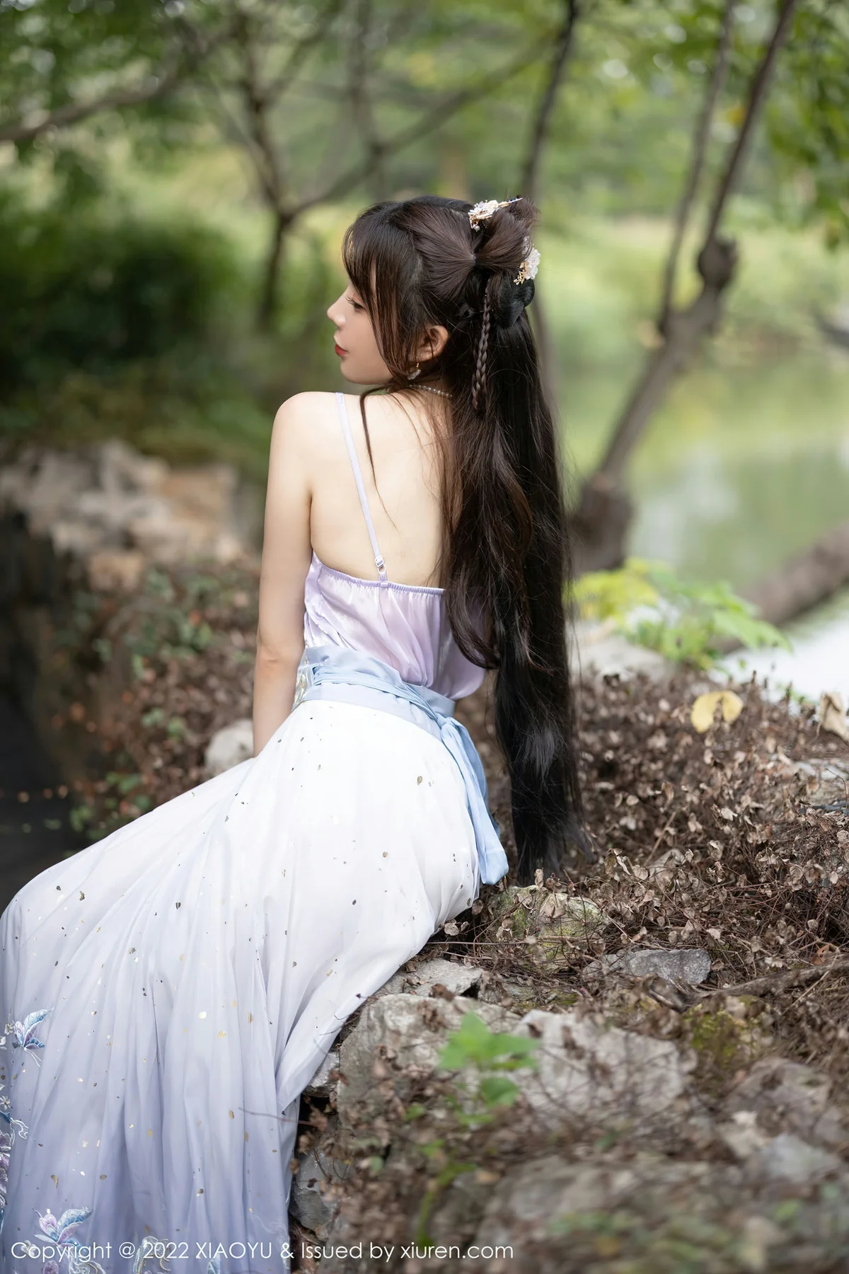 XIAOYU  语画界 Vol.866  徐莉芝Booty 浅紫色古装杭州旅拍11 - 22
