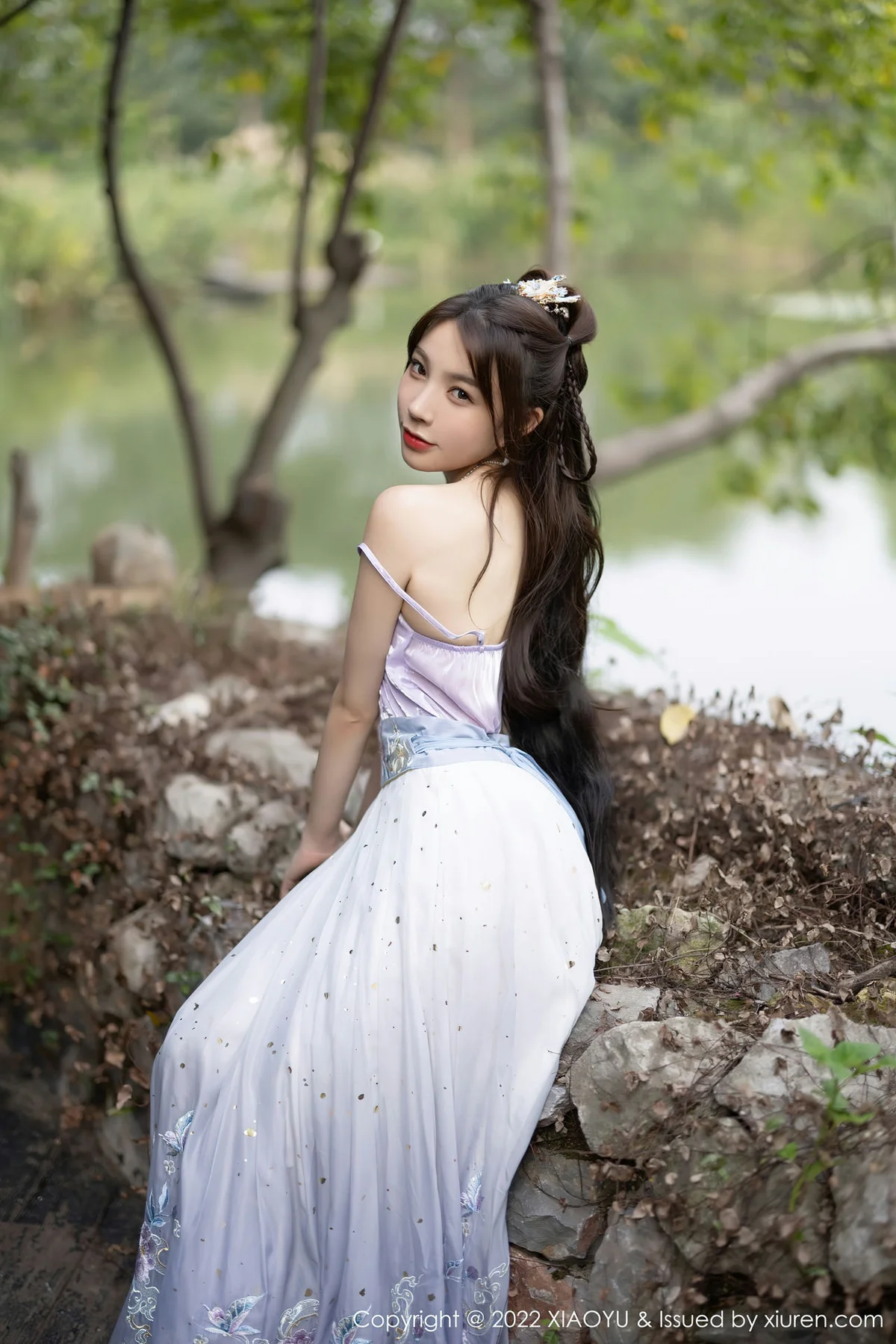 XIAOYU  语画界 Vol.866  徐莉芝Booty 浅紫色古装杭州旅拍11 - 23