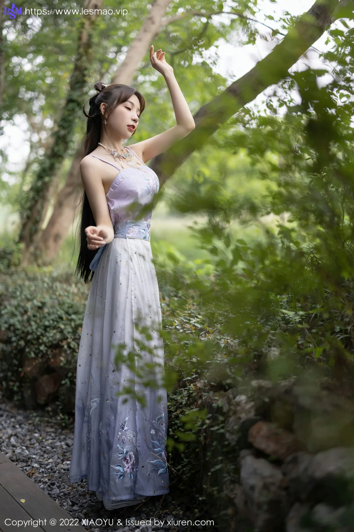 XIAOYU  语画界 Vol.866  徐莉芝Booty 浅紫色古装杭州旅拍11 - 26