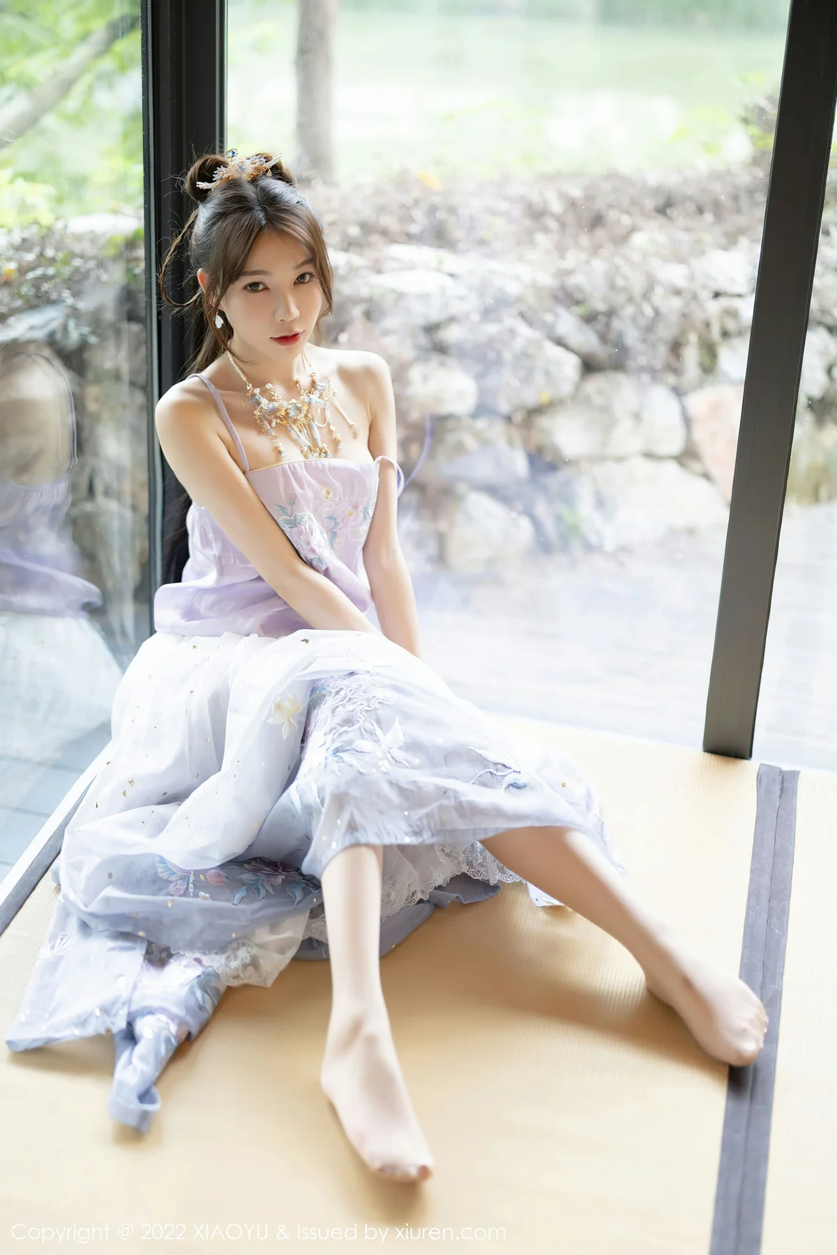 XIAOYU  语画界 Vol.866  徐莉芝Booty 浅紫色古装杭州旅拍11 - 35
