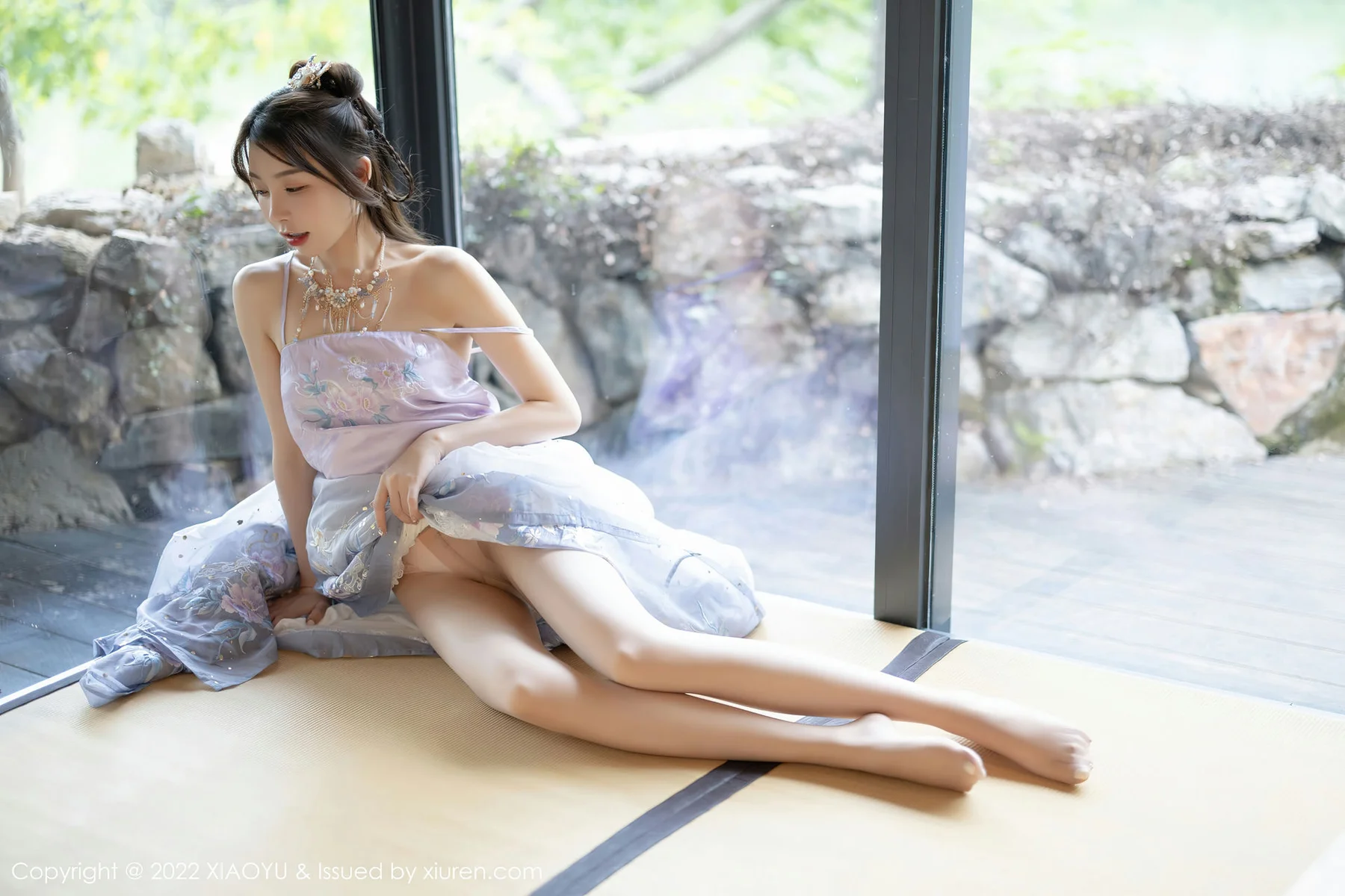 XIAOYU  语画界 Vol.866  徐莉芝Booty 浅紫色古装杭州旅拍11 - 39