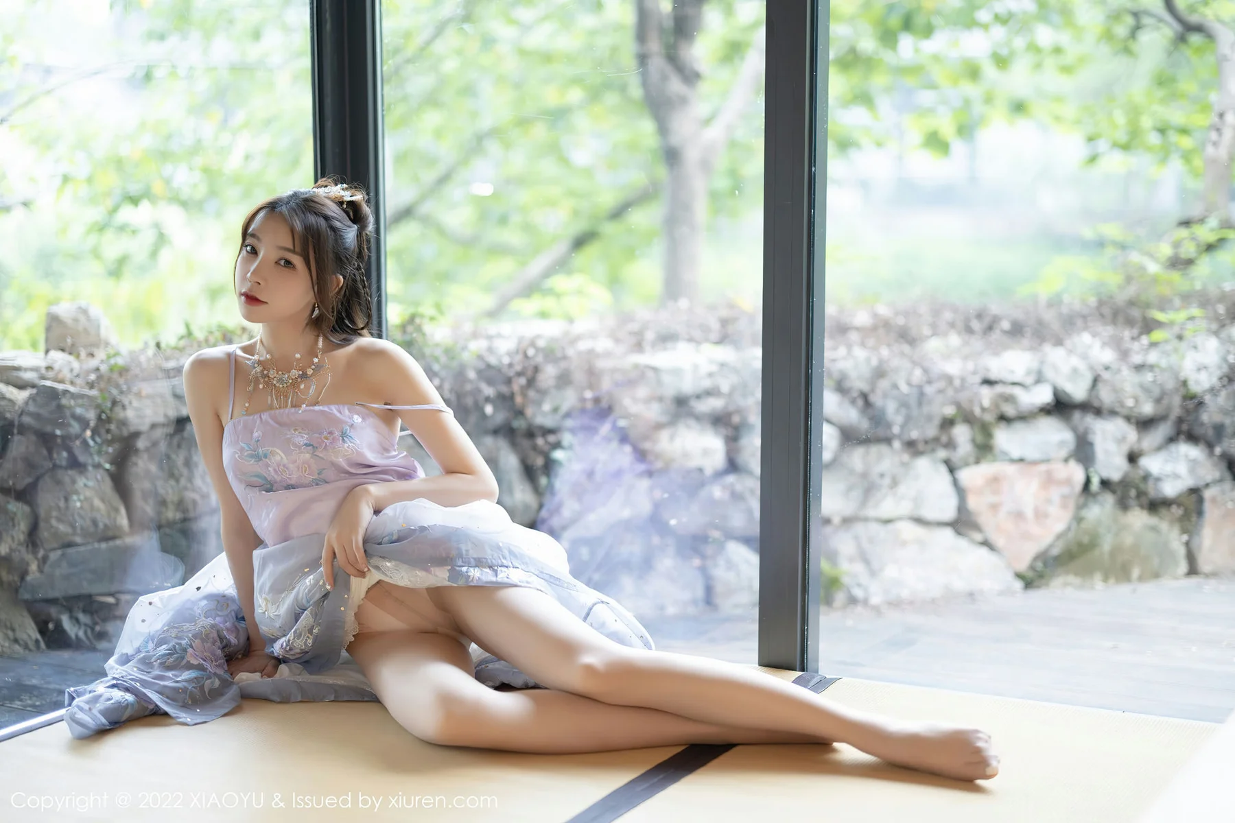 XIAOYU  语画界 Vol.866  徐莉芝Booty 浅紫色古装杭州旅拍11 - 40