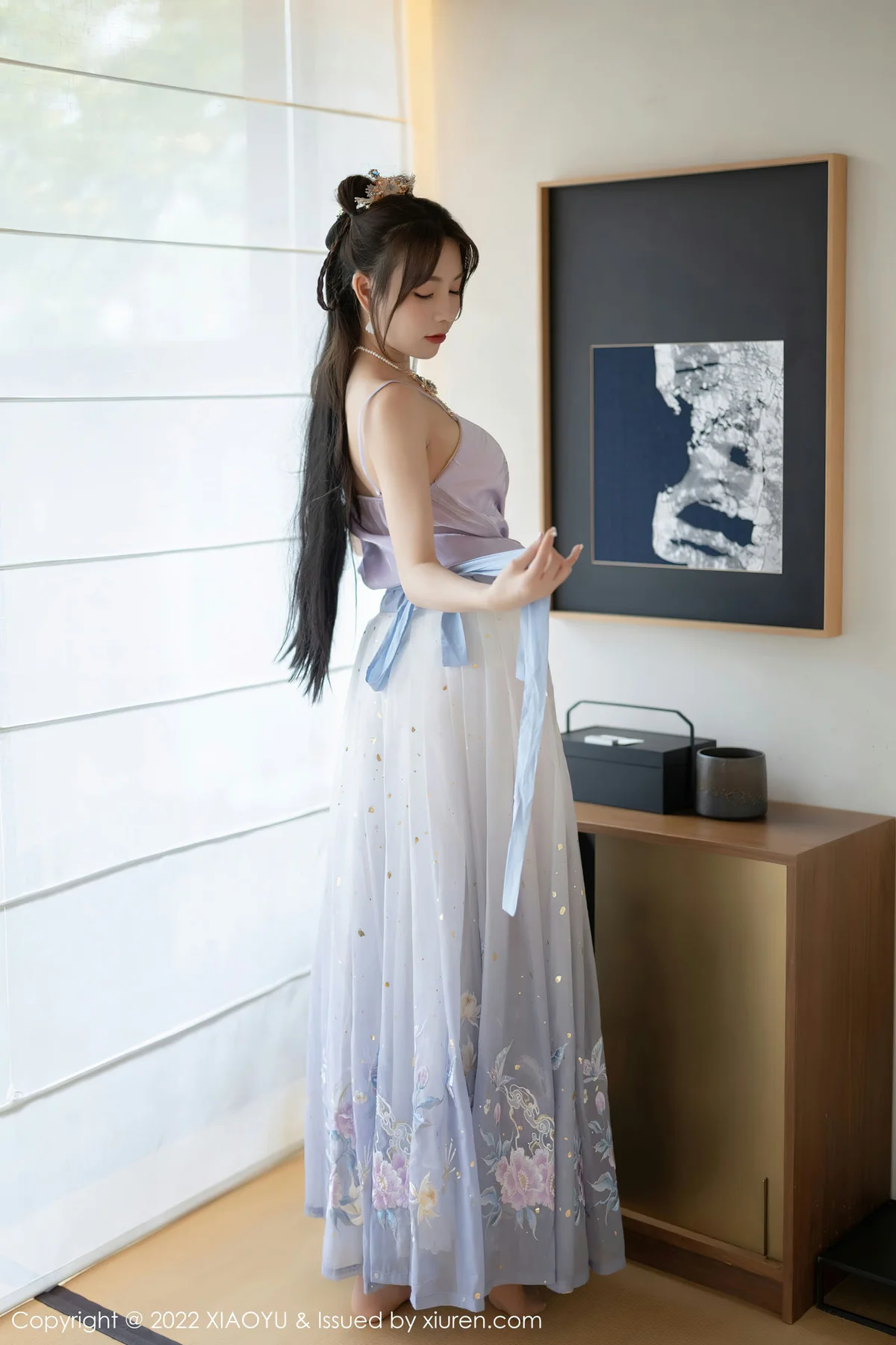 XIAOYU  语画界 Vol.866  徐莉芝Booty 浅紫色古装杭州旅拍11 - 45