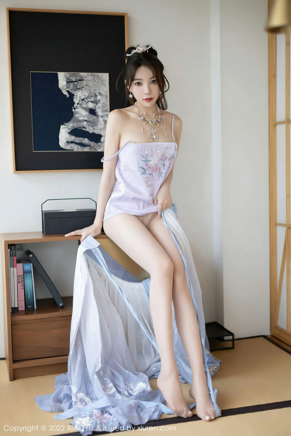 XIAOYU  语画界 Vol.866  徐莉芝Booty 浅紫色古装杭州旅拍11 - 50