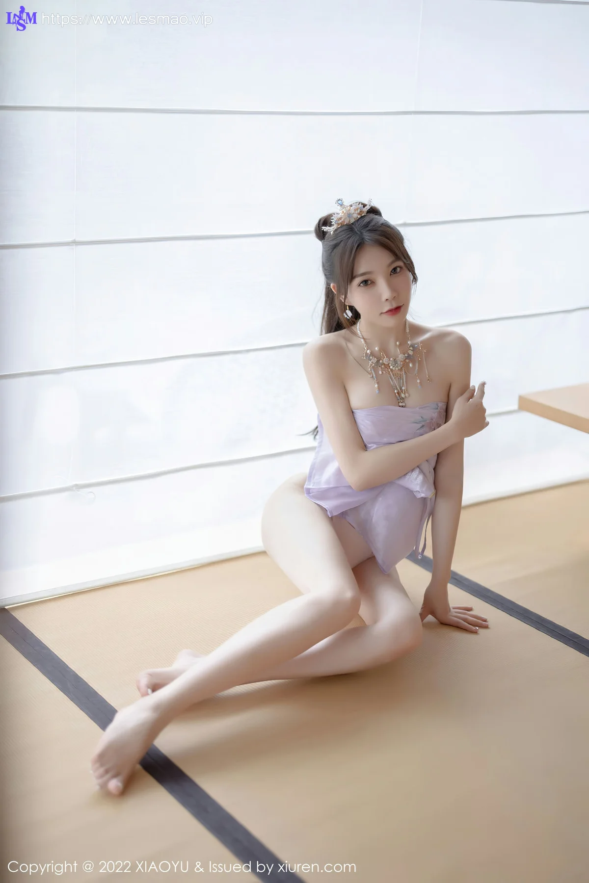 XIAOYU  语画界 Vol.866  徐莉芝Booty 浅紫色古装杭州旅拍11 - 93