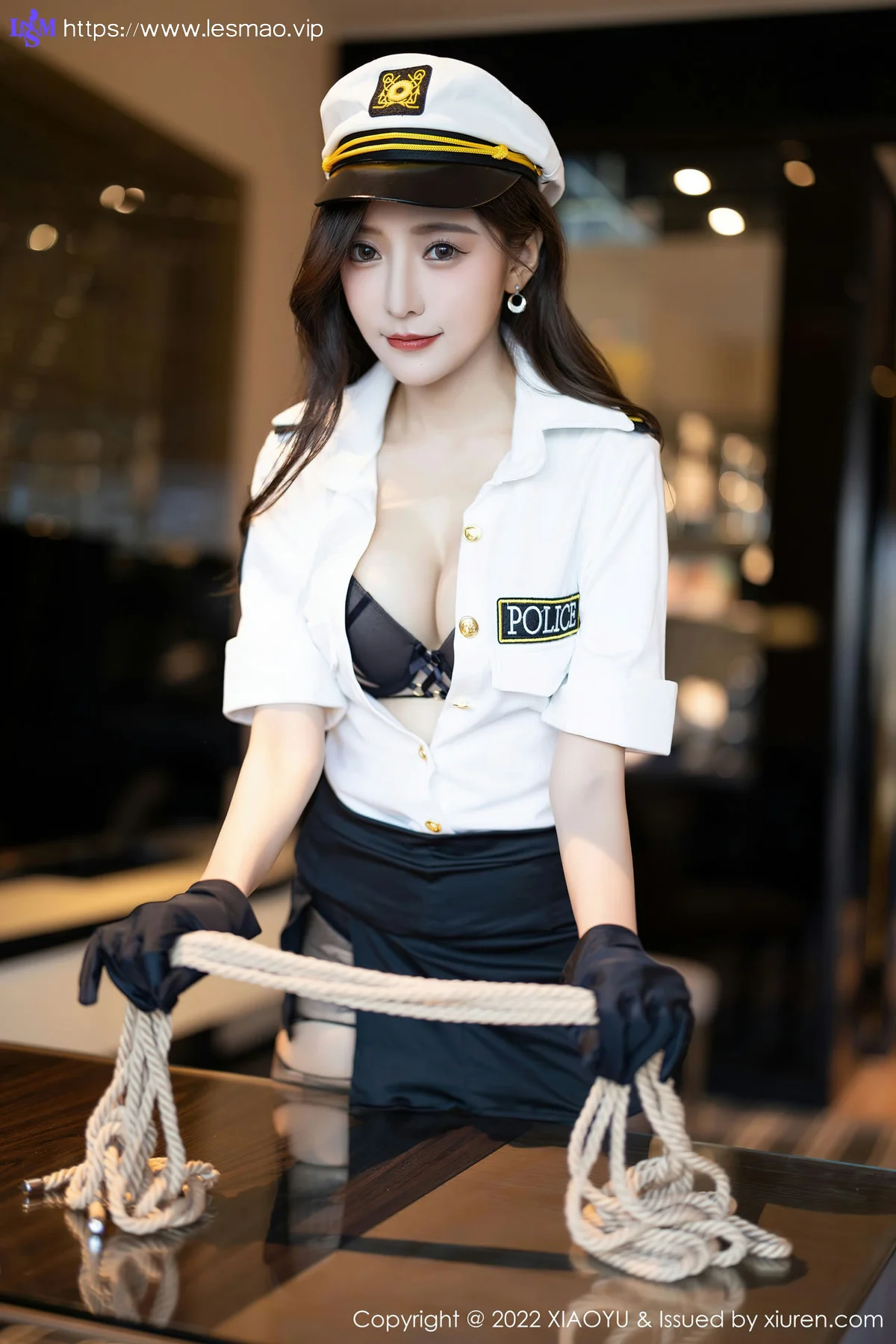 XIAOYU  语画界 Vol.867  王馨瑶yanni 韩国女警官制服性感写真1 - 56