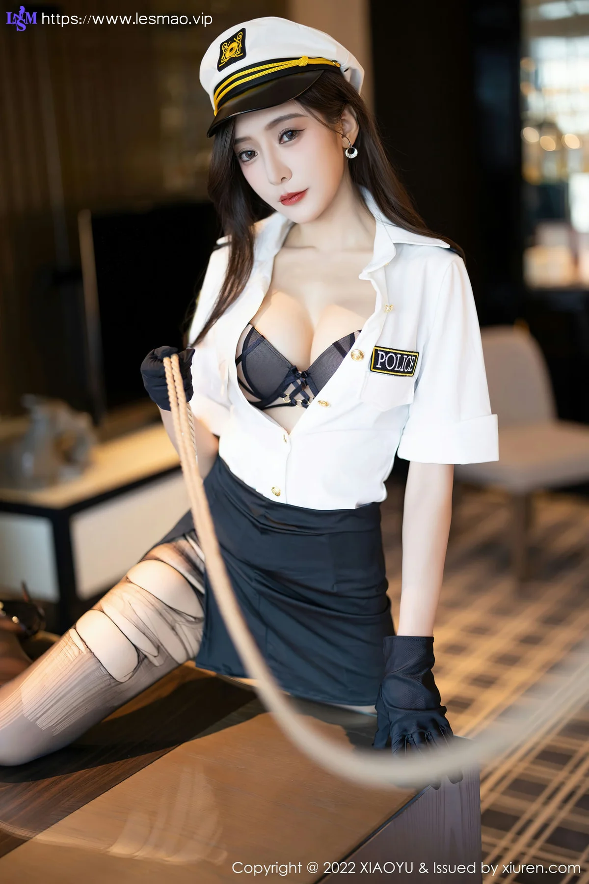 XIAOYU  语画界 Vol.867  王馨瑶yanni 韩国女警官制服性感写真1 - 60