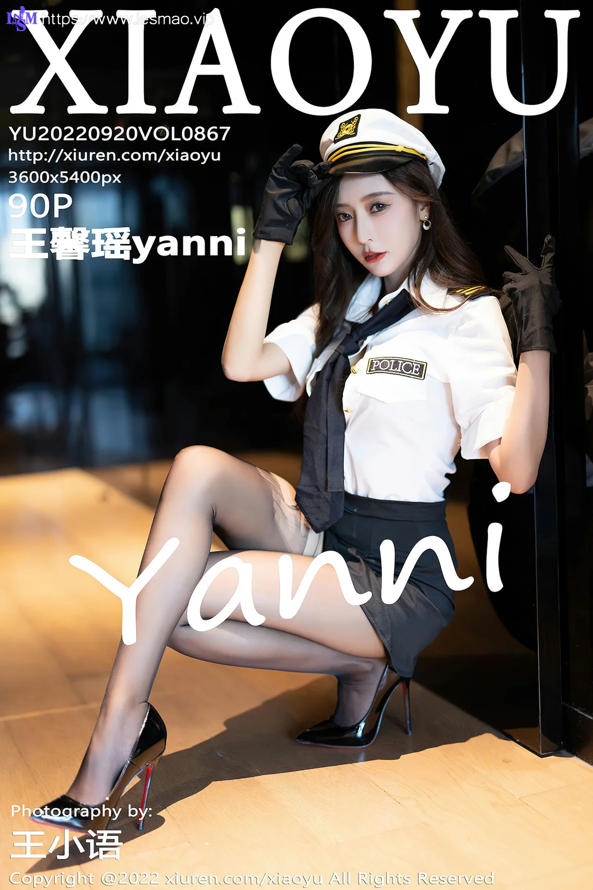 XIAOYU  语画界 Vol.867  王馨瑶yanni 韩国女警官制服性感写真1 - 91