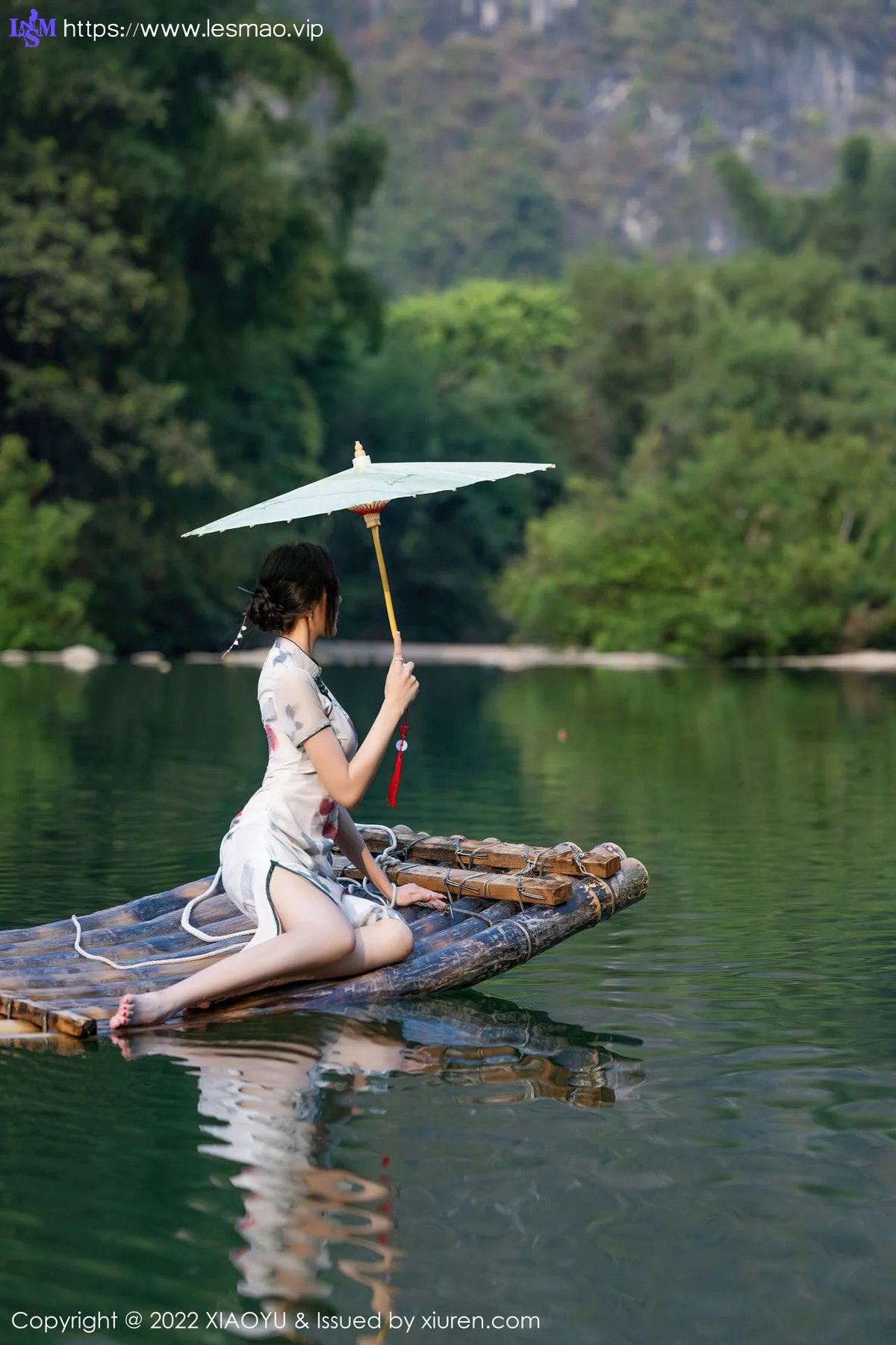 XIAOYU  语画界 Vol.872  王馨瑶yanni 图案旗袍杭州旅拍11 - 11