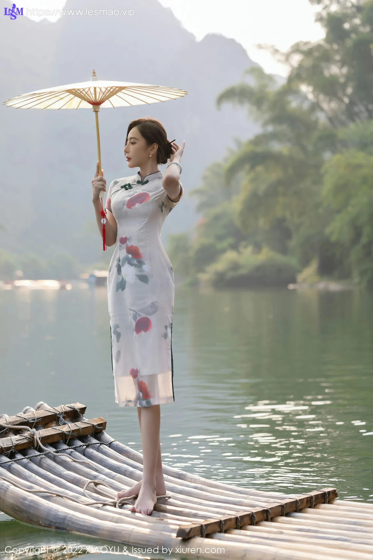 XIAOYU  语画界 Vol.872  王馨瑶yanni 图案旗袍杭州旅拍11 - 20
